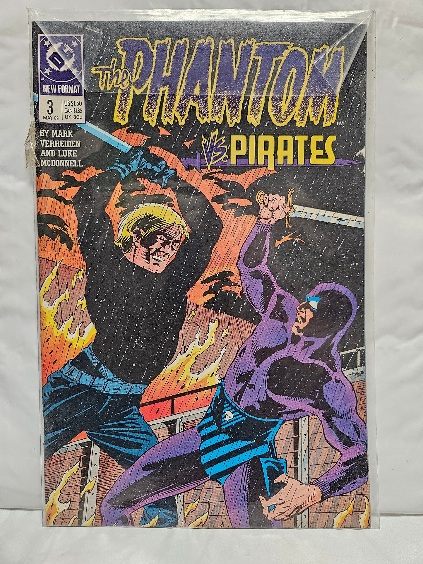 The Phantom #1-3 1989 (DC New Format) DC COMICS