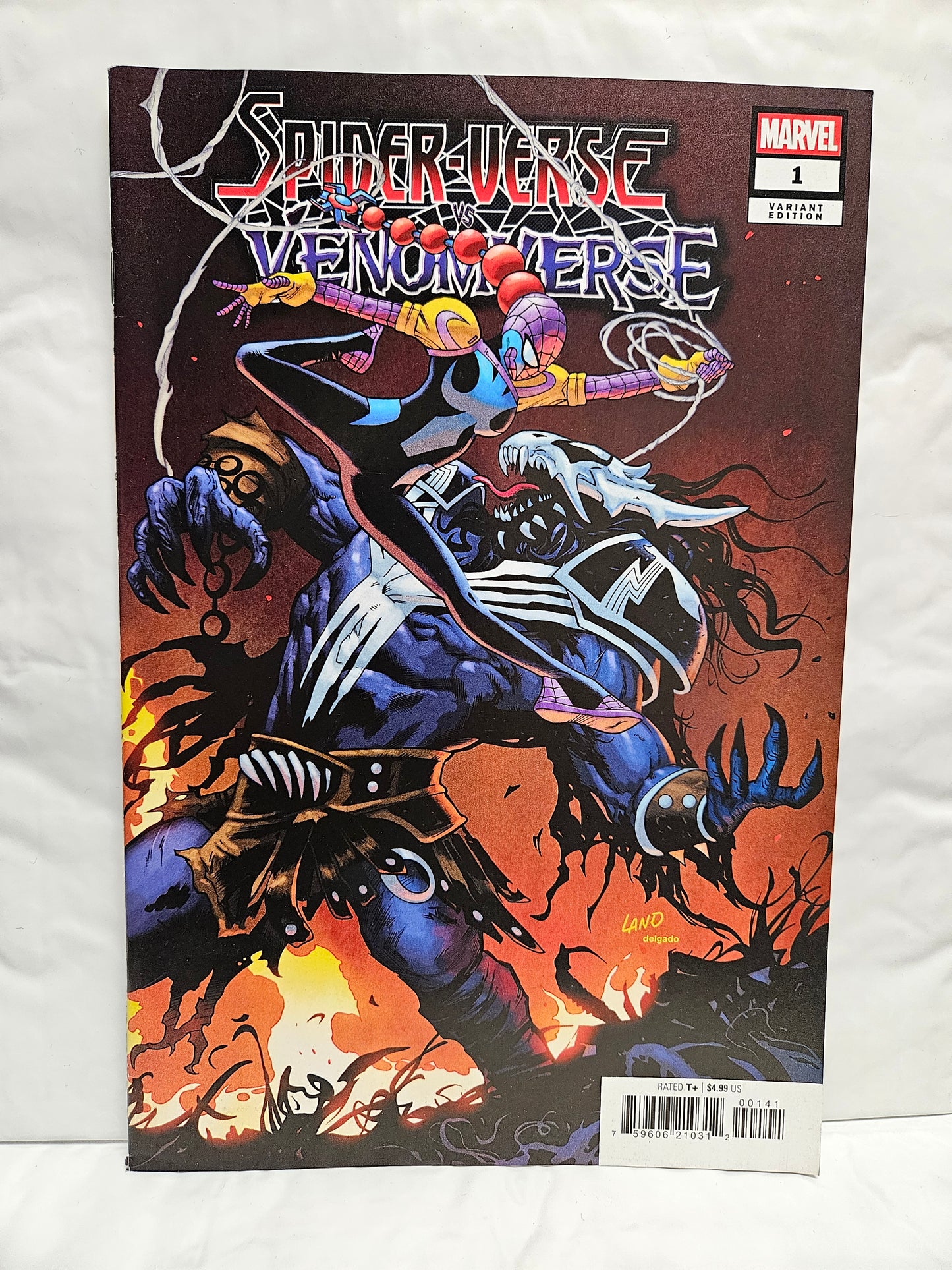 Spider-Verse VS Venomverse #1 Greg Land Variant July 2025 MARVEL COMICS
