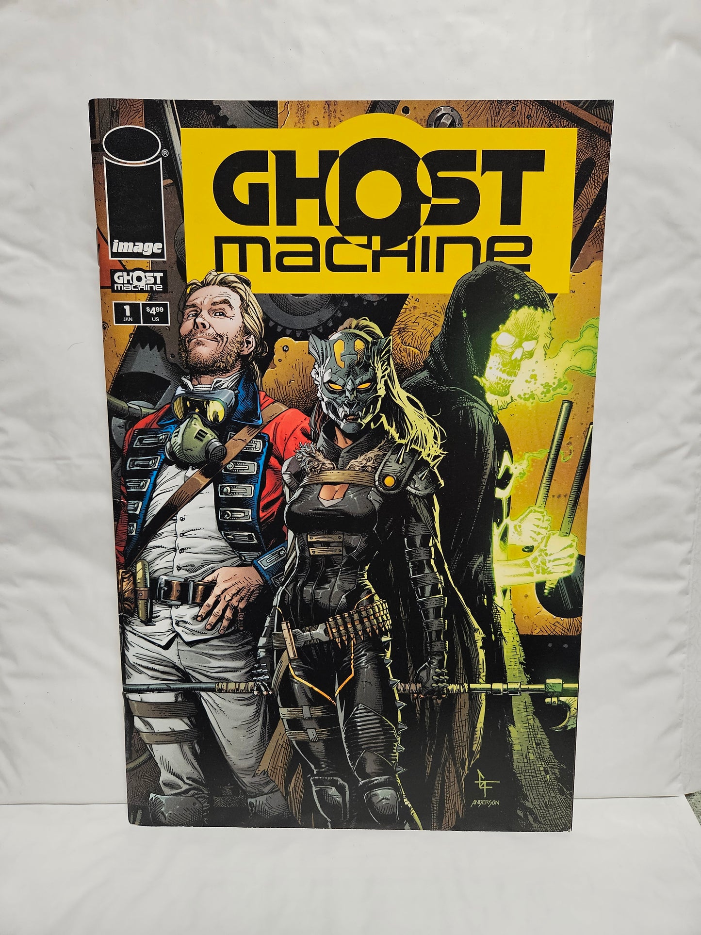 Ghost Machine #1 (One Shot) Cover 1A January 2024 IMAGE COMICS