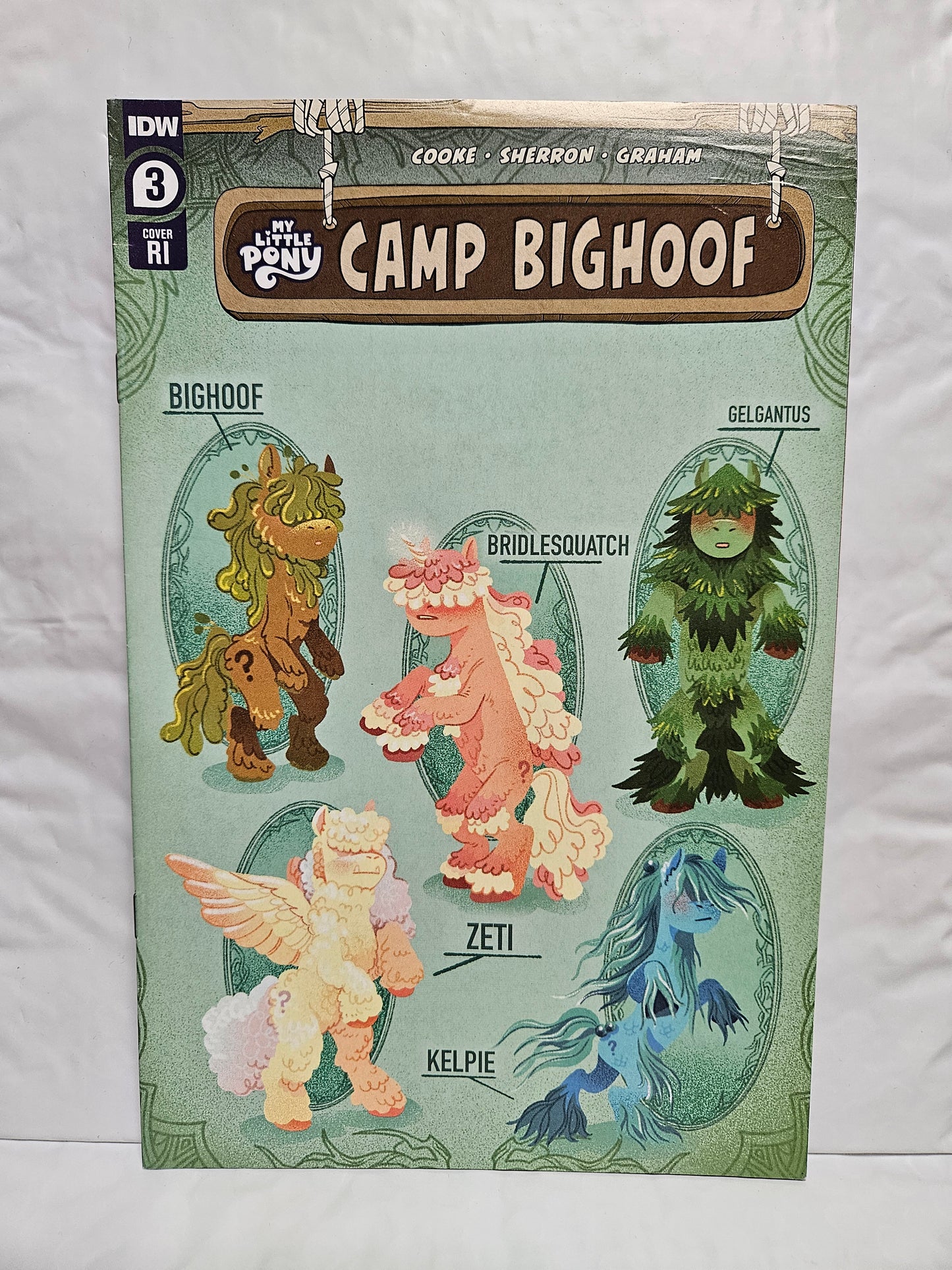 My Little Pony: Camp Bighoof #3 Cover RI IDW
