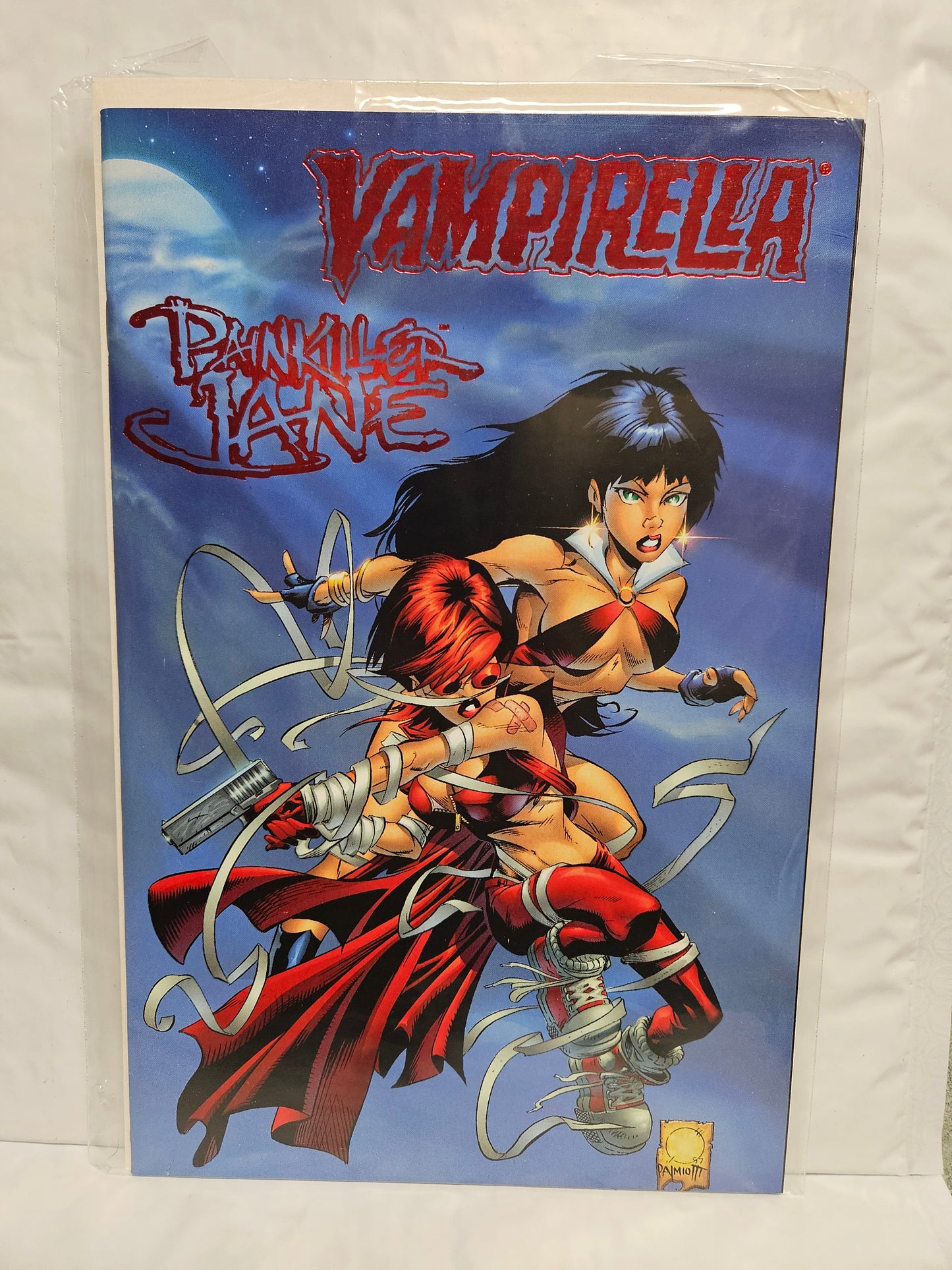 Vampirella/Painkiller Jane #1 1998 HARRIS COMICS