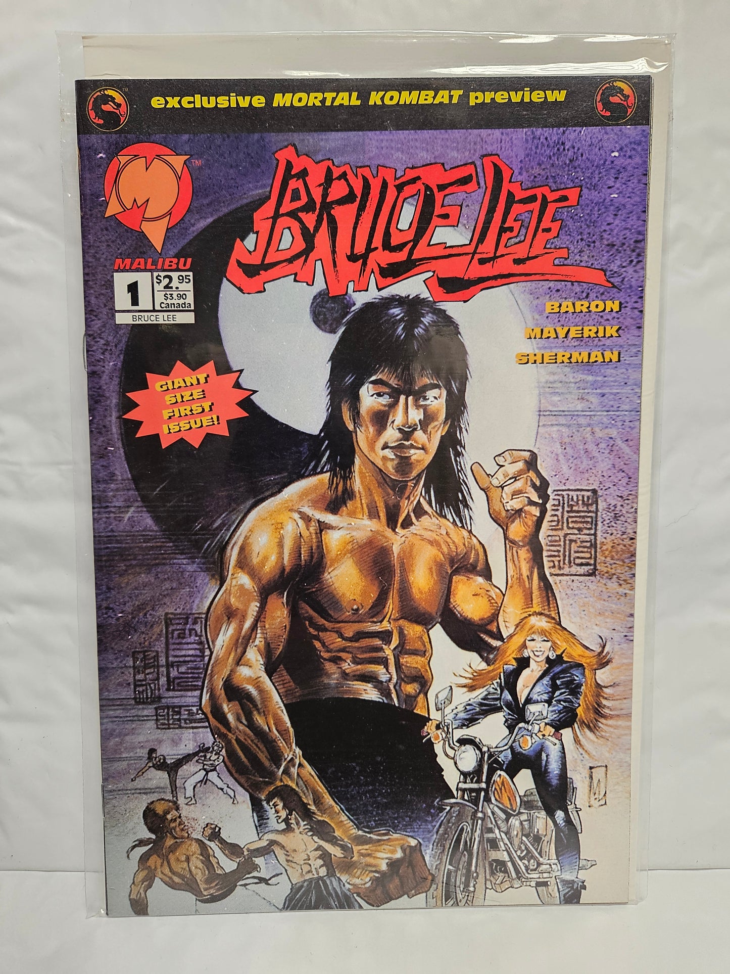 Bruce Lee #1 July 1994 MALIBU