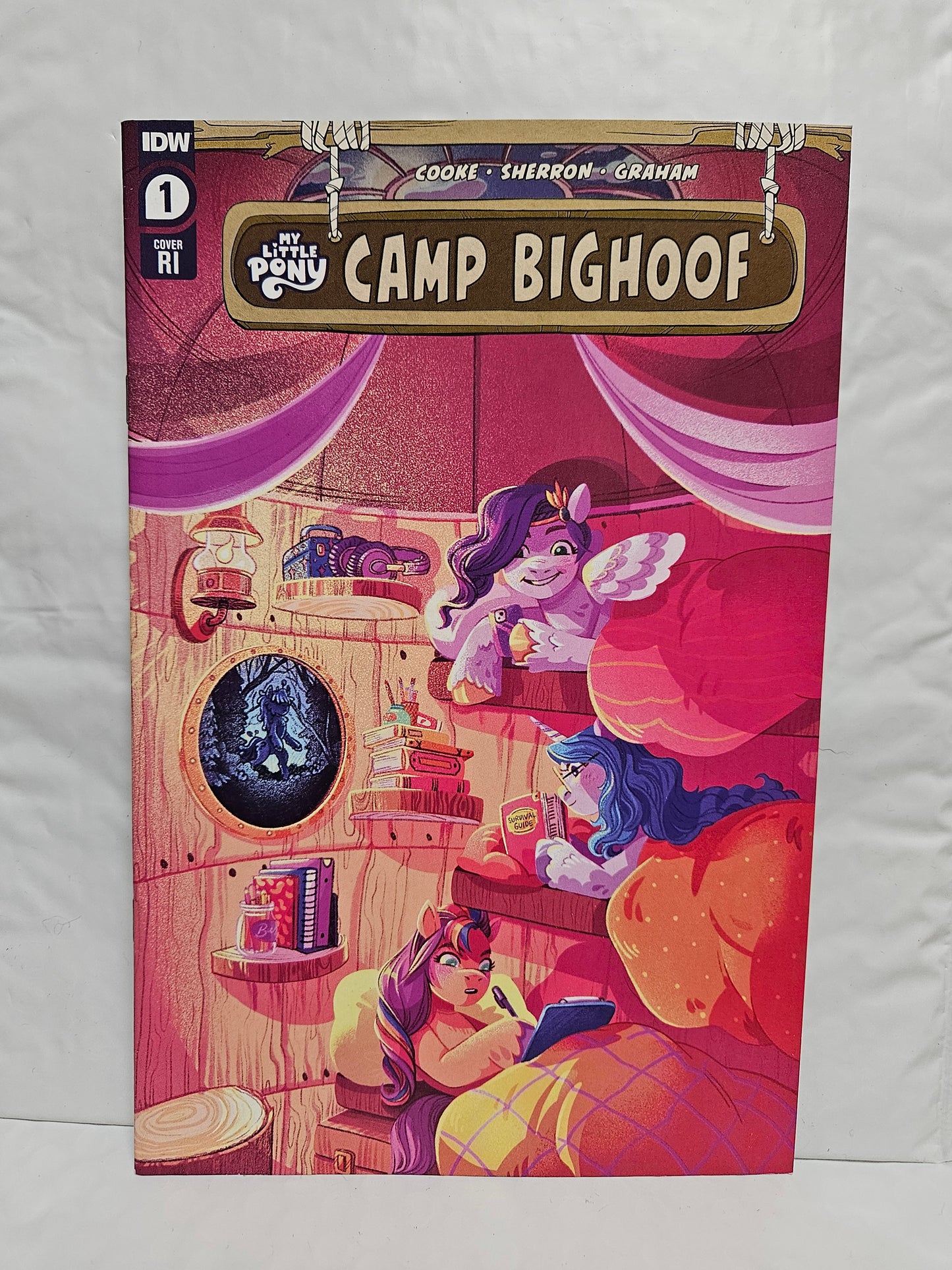 My Little Pony: Camp Bighoof #1 Cover RI July 2023 IDW
