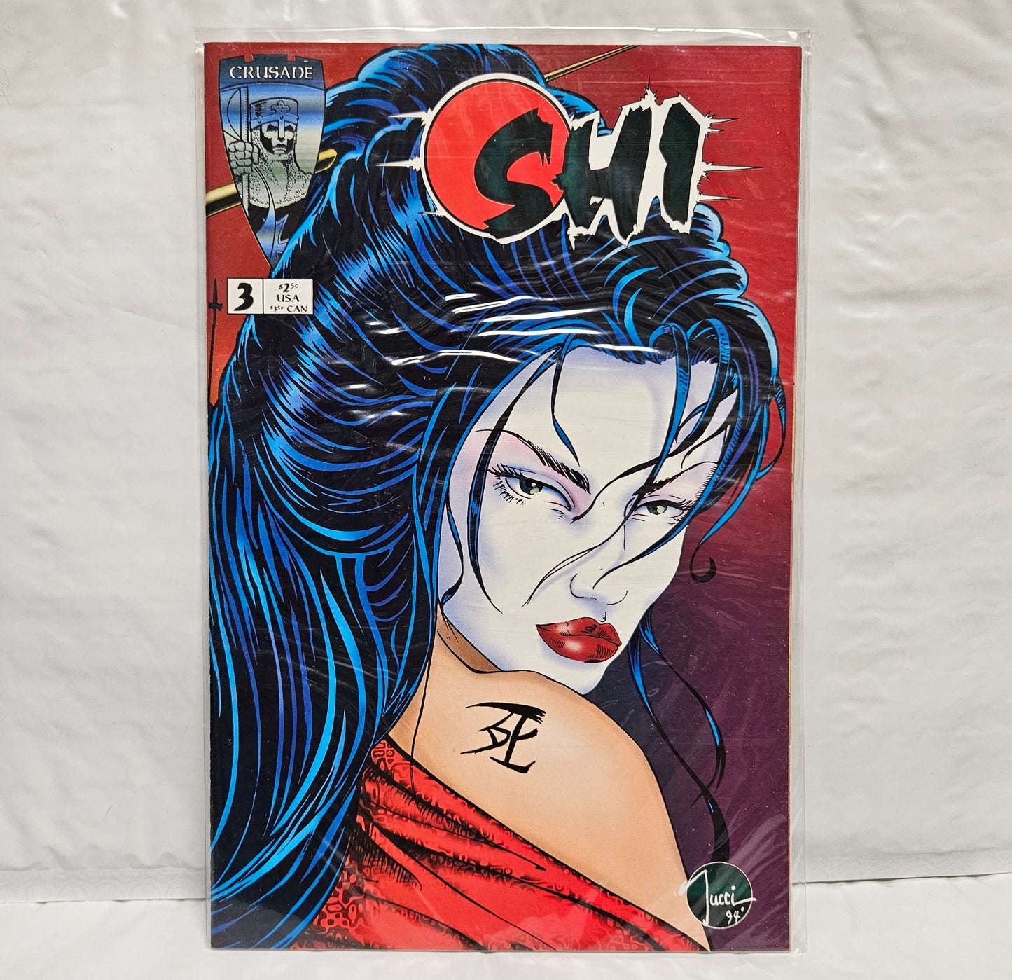 Shi: The Way of the Warrior #1-3 1994 First Printing CRUSADE COMICS