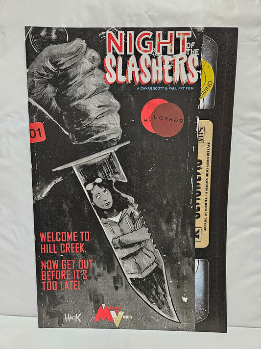 Night of the Slashers #1 2024 First Printing MAGMA COMIX