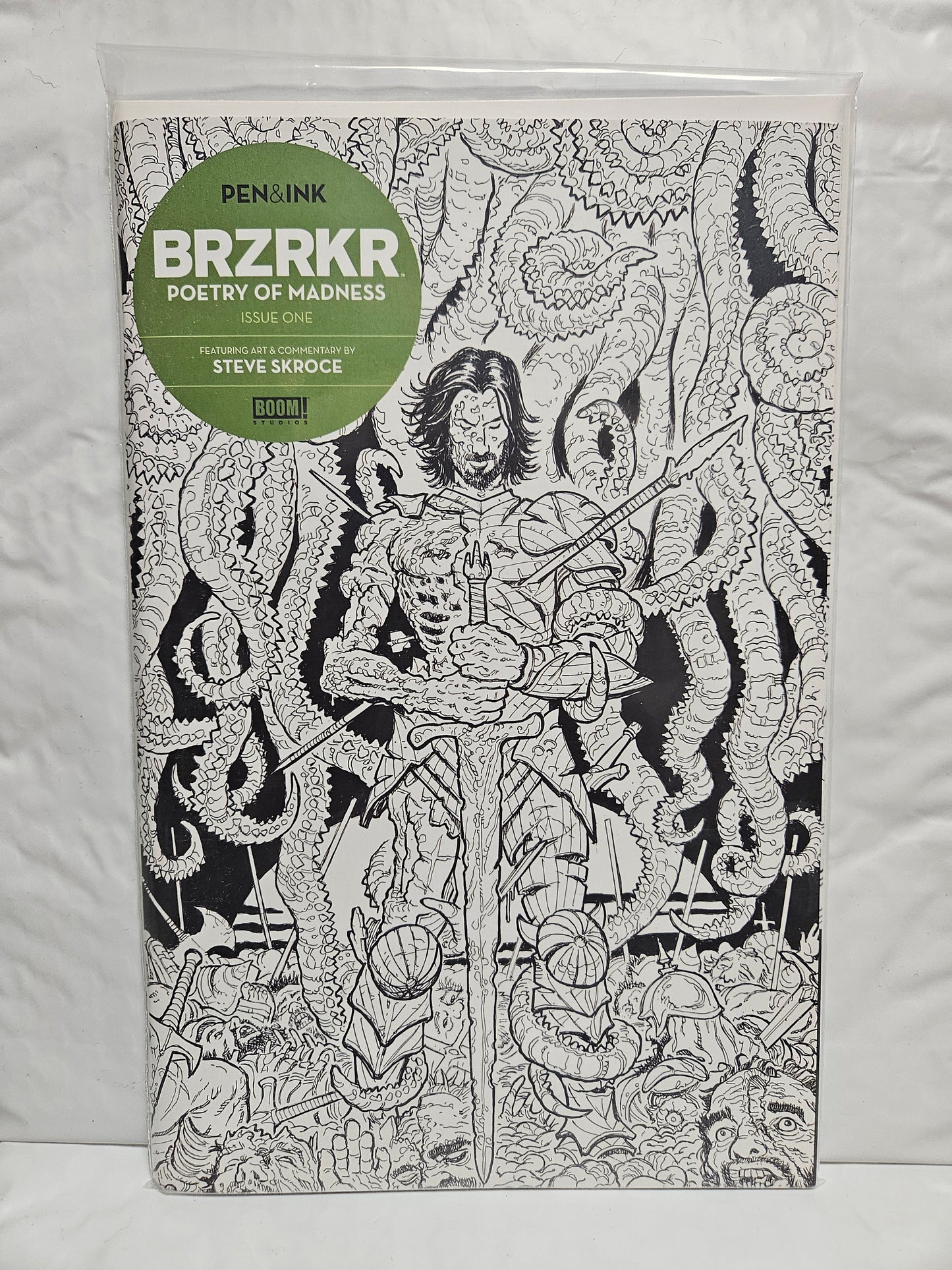 Pen & Ink BRZRKR: Poetry of Madness #1 2024 BOOM STUDIOS