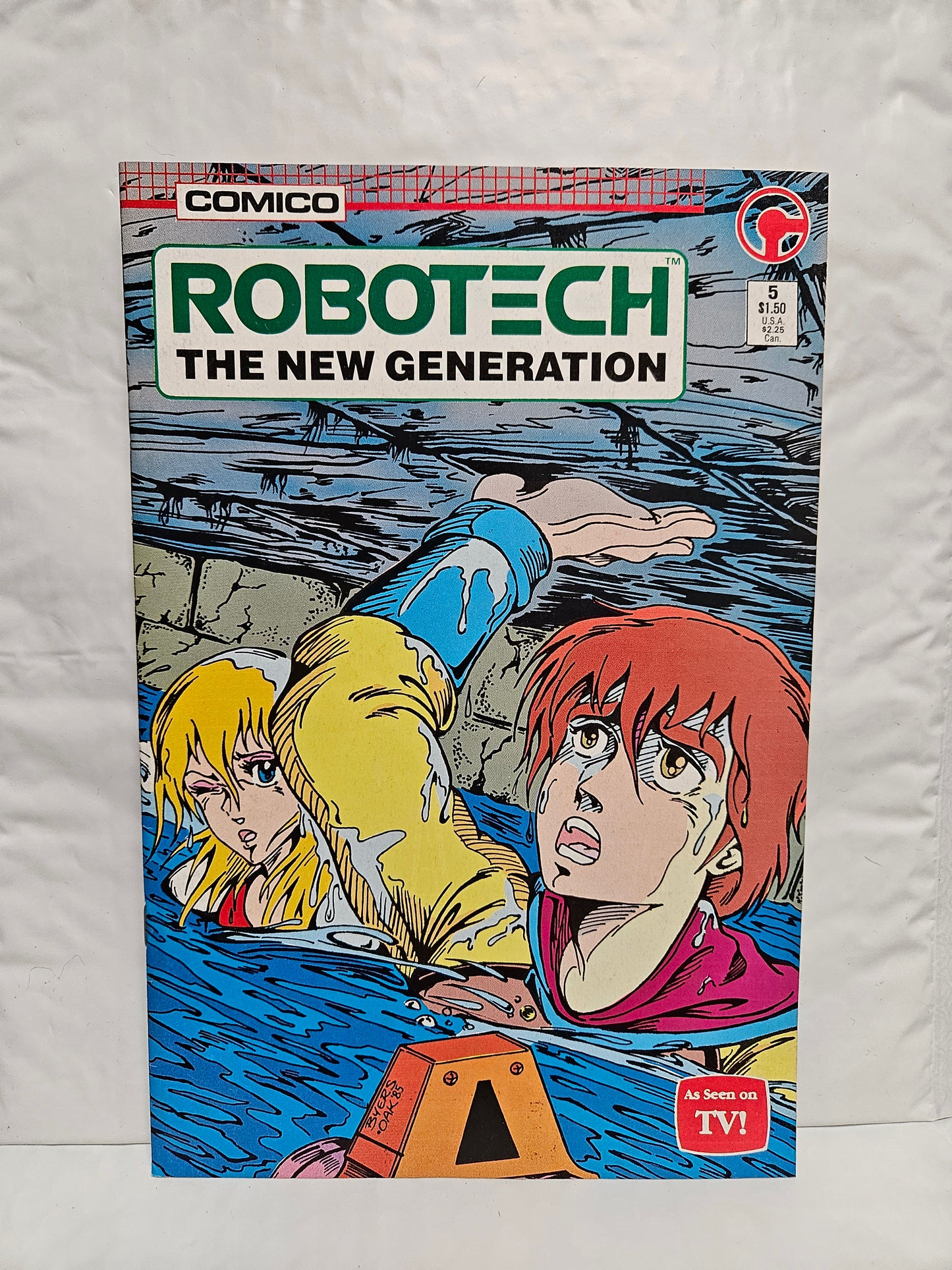 Robotech: The New Generation #5 1986 COMICO