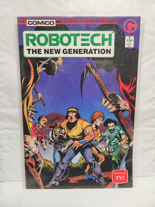 Robotech: The New Generation #7 1986 COMICO