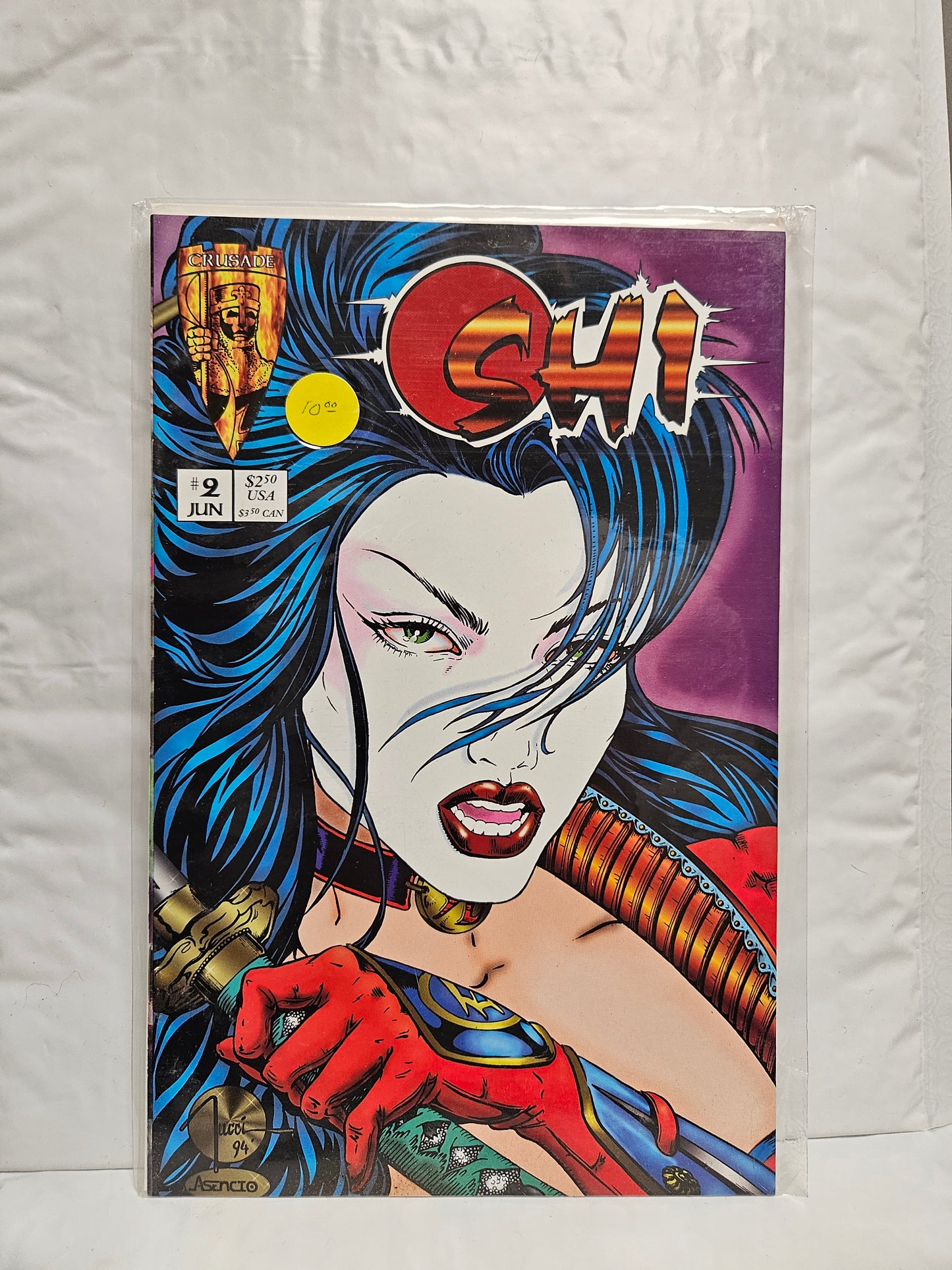 Shi: The Way of The Warrior #2 1994 CRUSADE COMICS