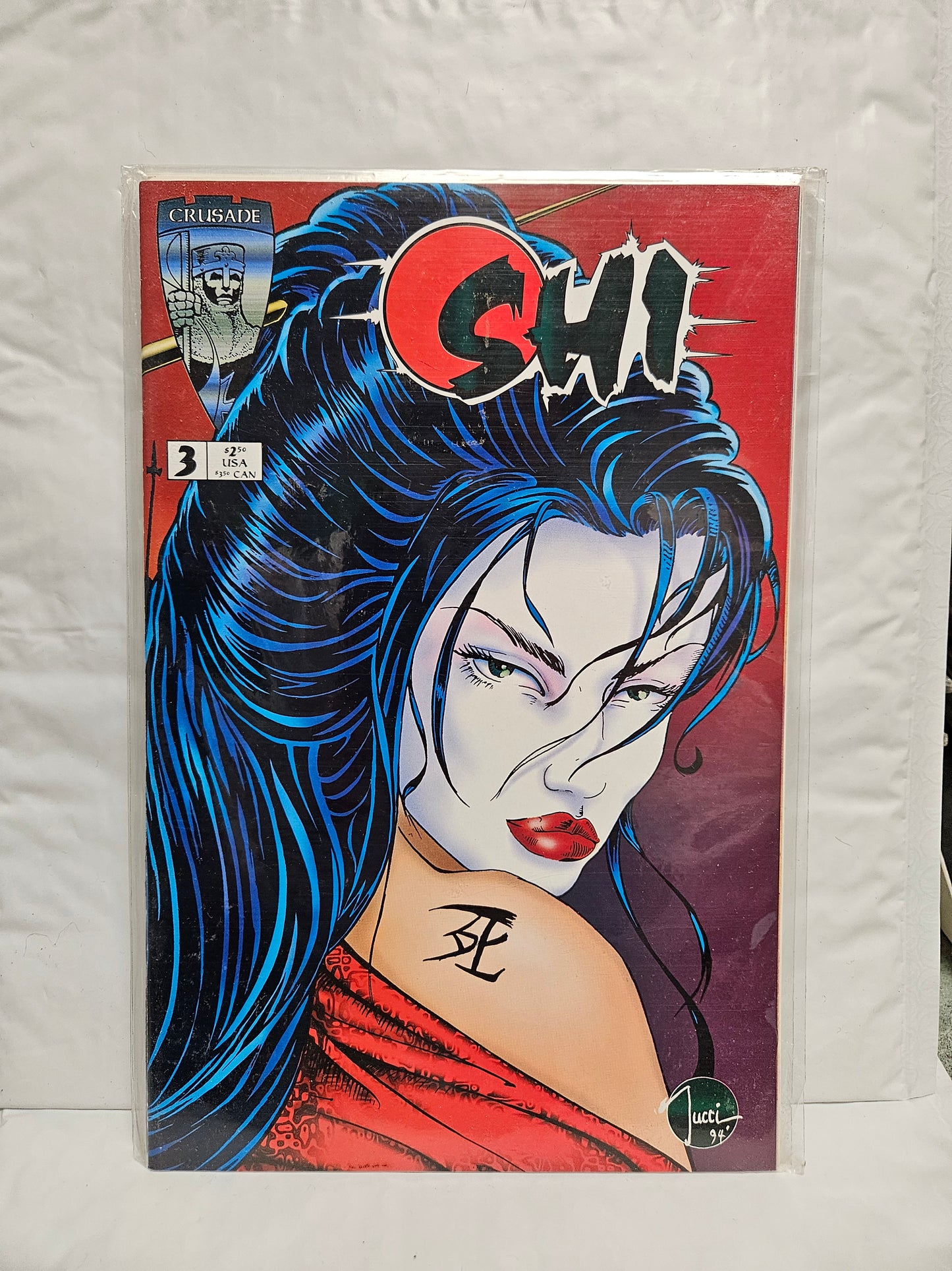 Shi: The Way of The Warrior #3 1995 CRUSADE COMICS
