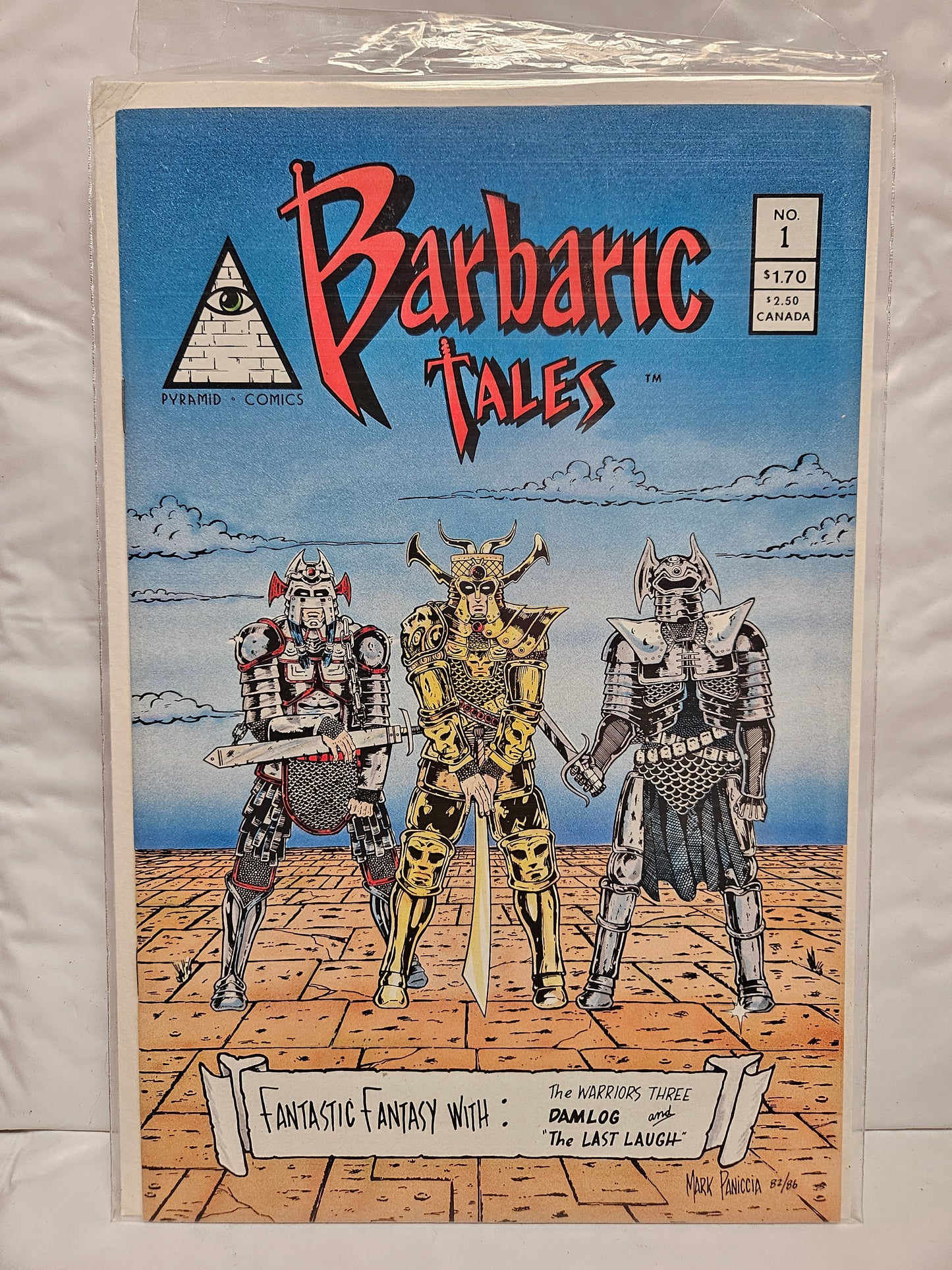Barbaric Tales #1 1986 PRYAMID COMICS