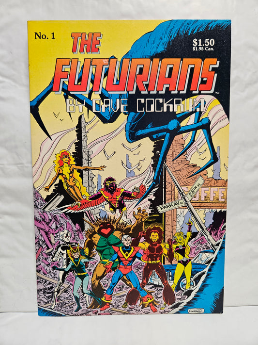 The Futurians #1 Dave Cockrum 1985 LODESTONE PUBLISHING