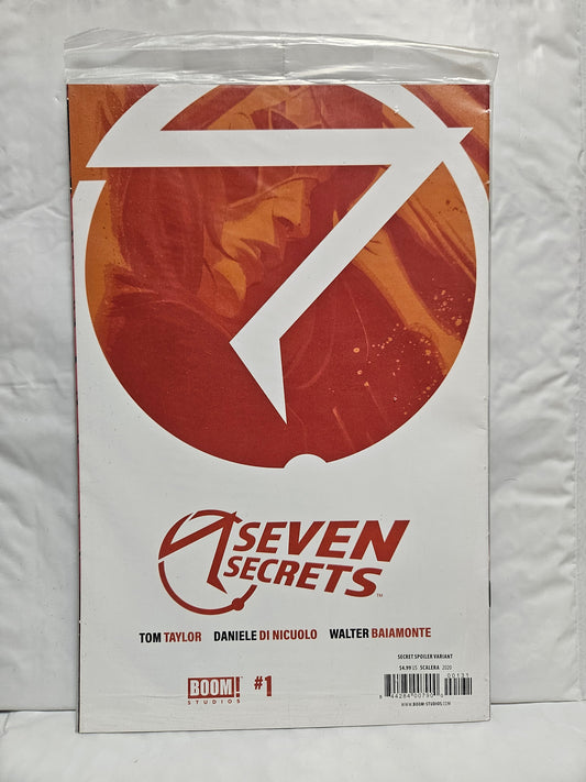Seven Secrets #1 Secret Spoiler Variant 2020 BOOM STUDIOS