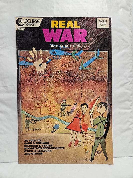 Real War Stories #1 1987 ECLIPSE COMICS