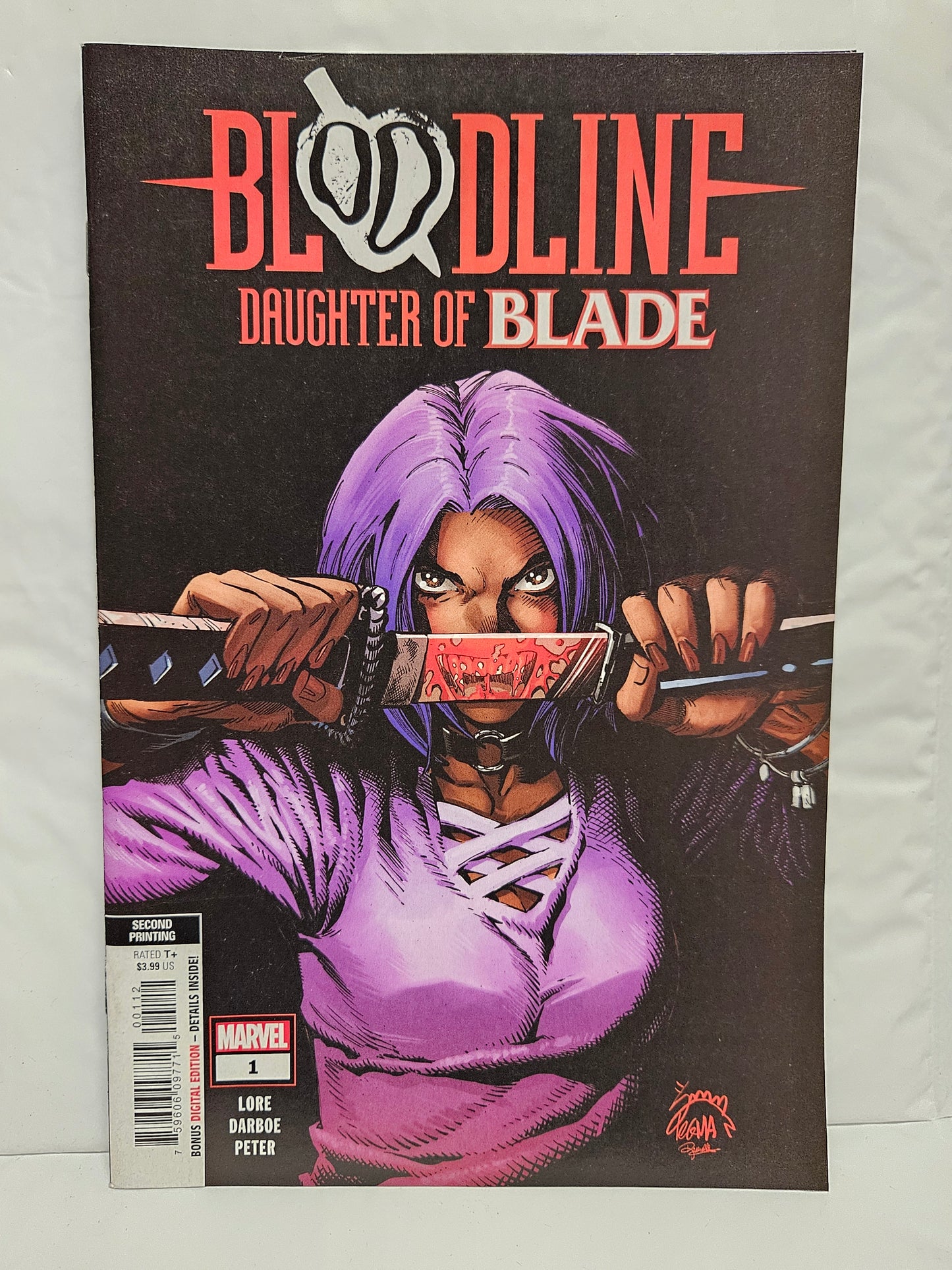 Bloodline: Daughter of Blade #1 Second Printing 2023 MARVEL COMICS