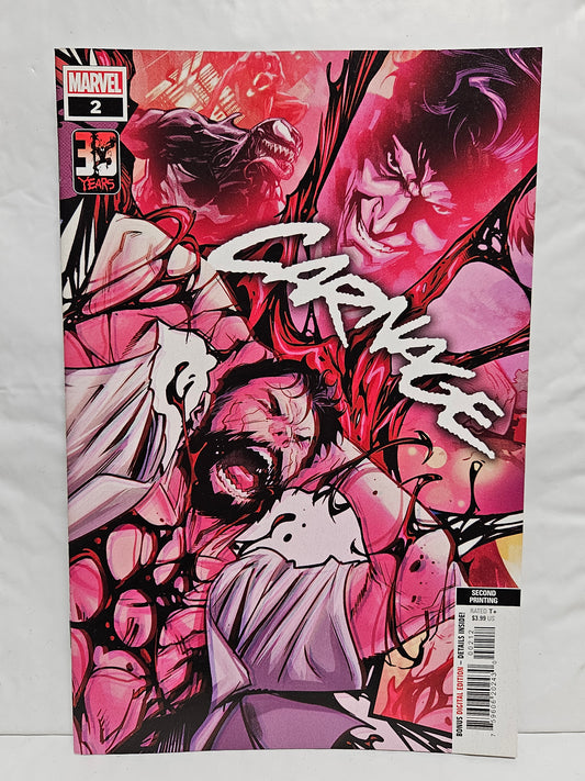 Carnage #2 Second Printing 2022 MARVEL COMICS