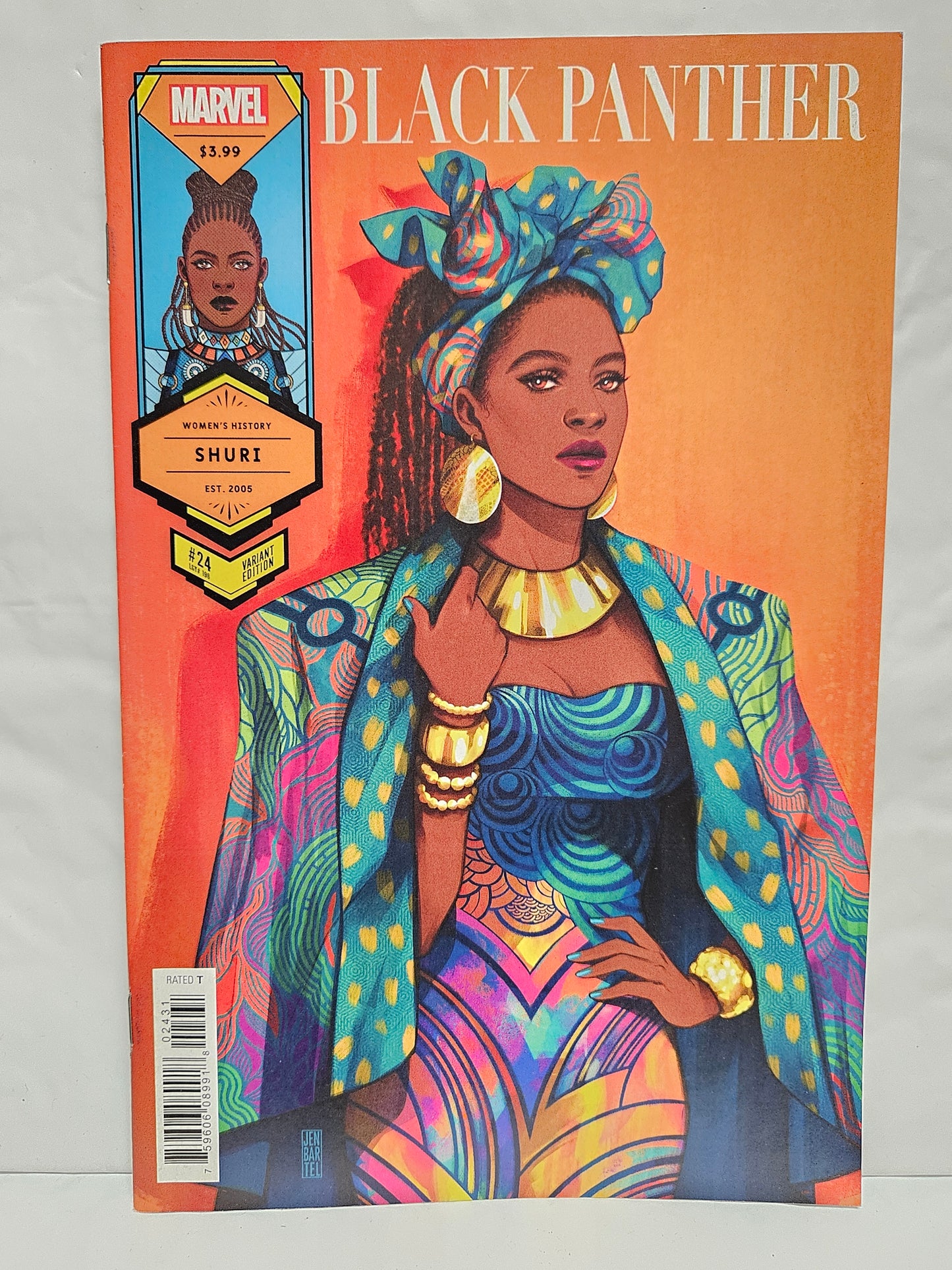Black Panther #24 2021 Women's History Shuri Edition MARVEL COMICS