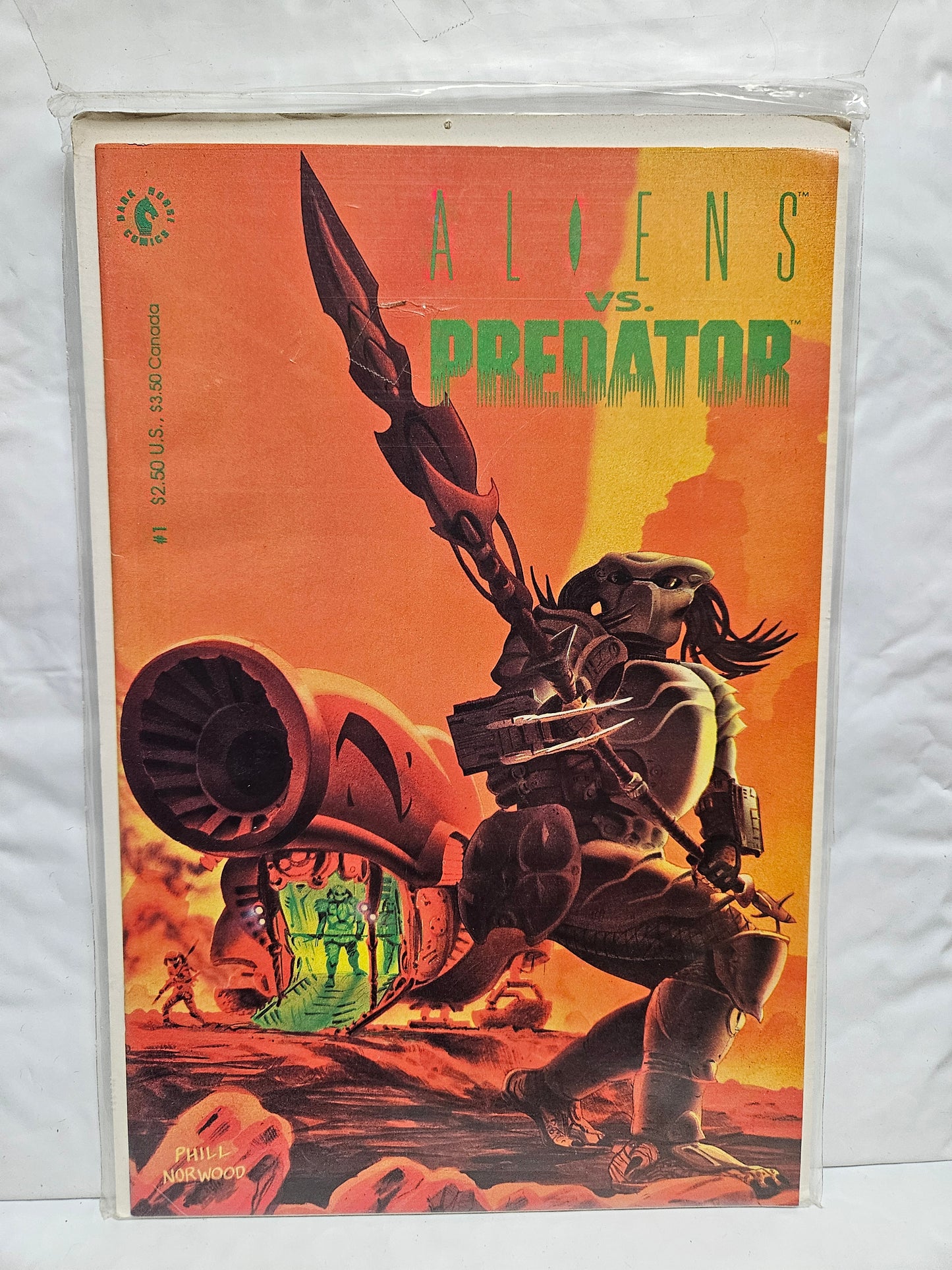 Aliens VS. Predator #1 1990 DARK HORSE COMICS