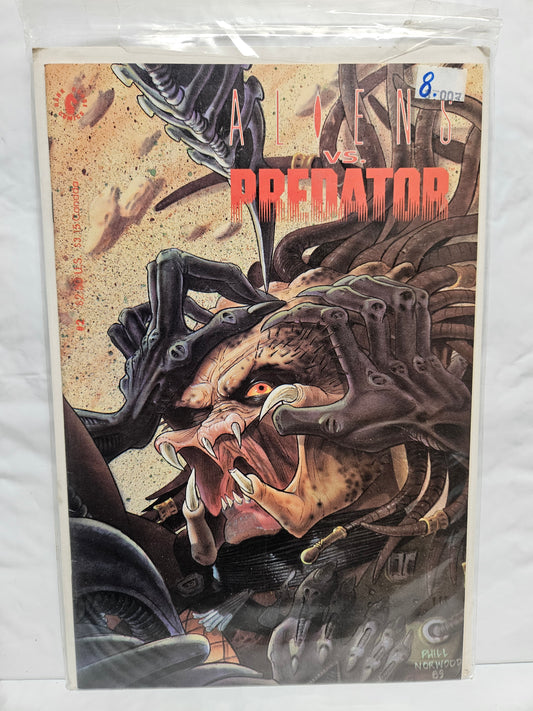 Aliens VS. Predator #2 1990 DARK HORSE COMICS