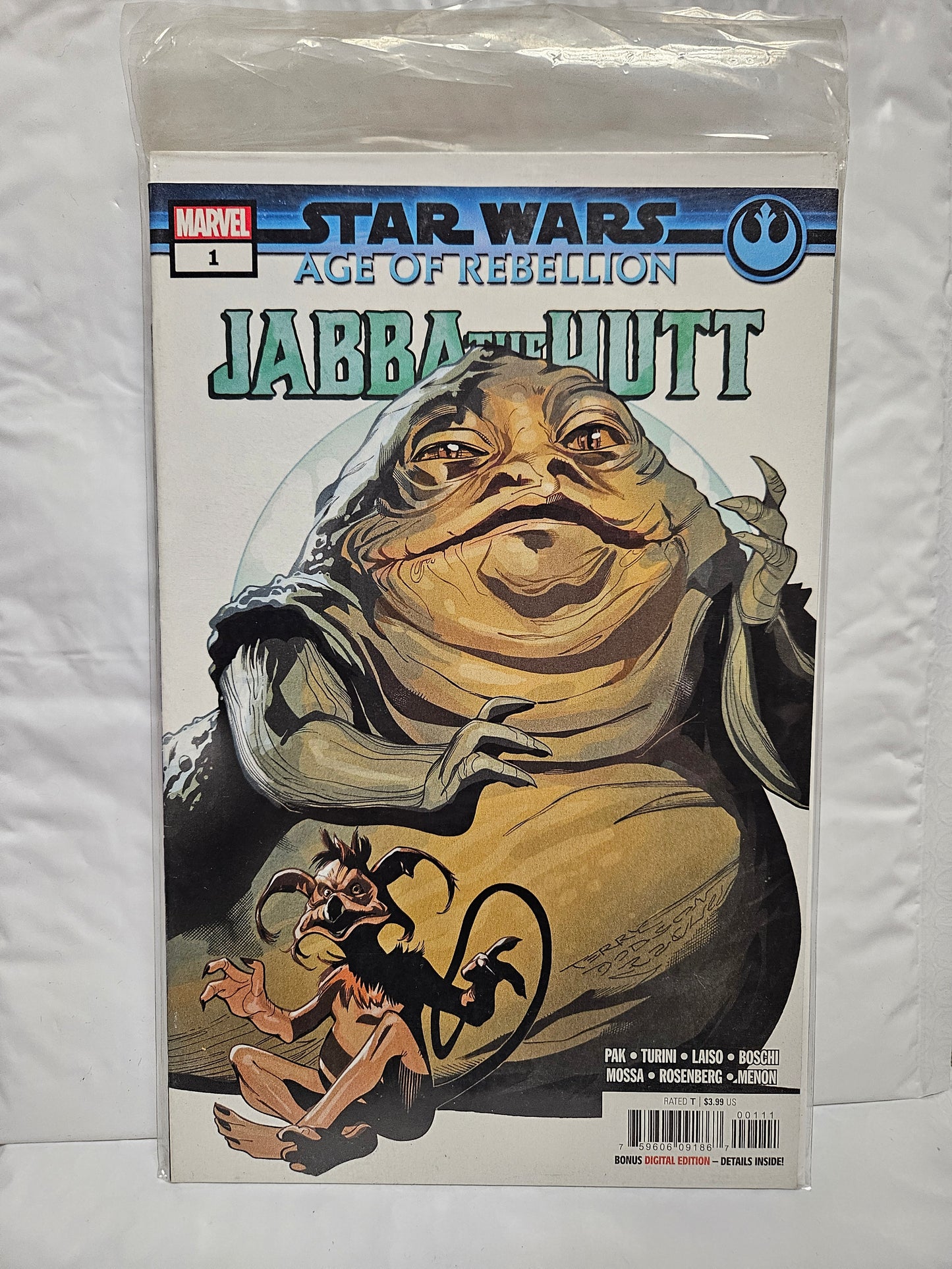Star Wars: Age of Rebellion - Jabba The Hutt #1 (One Shot) 2019 MARVEL COMICS