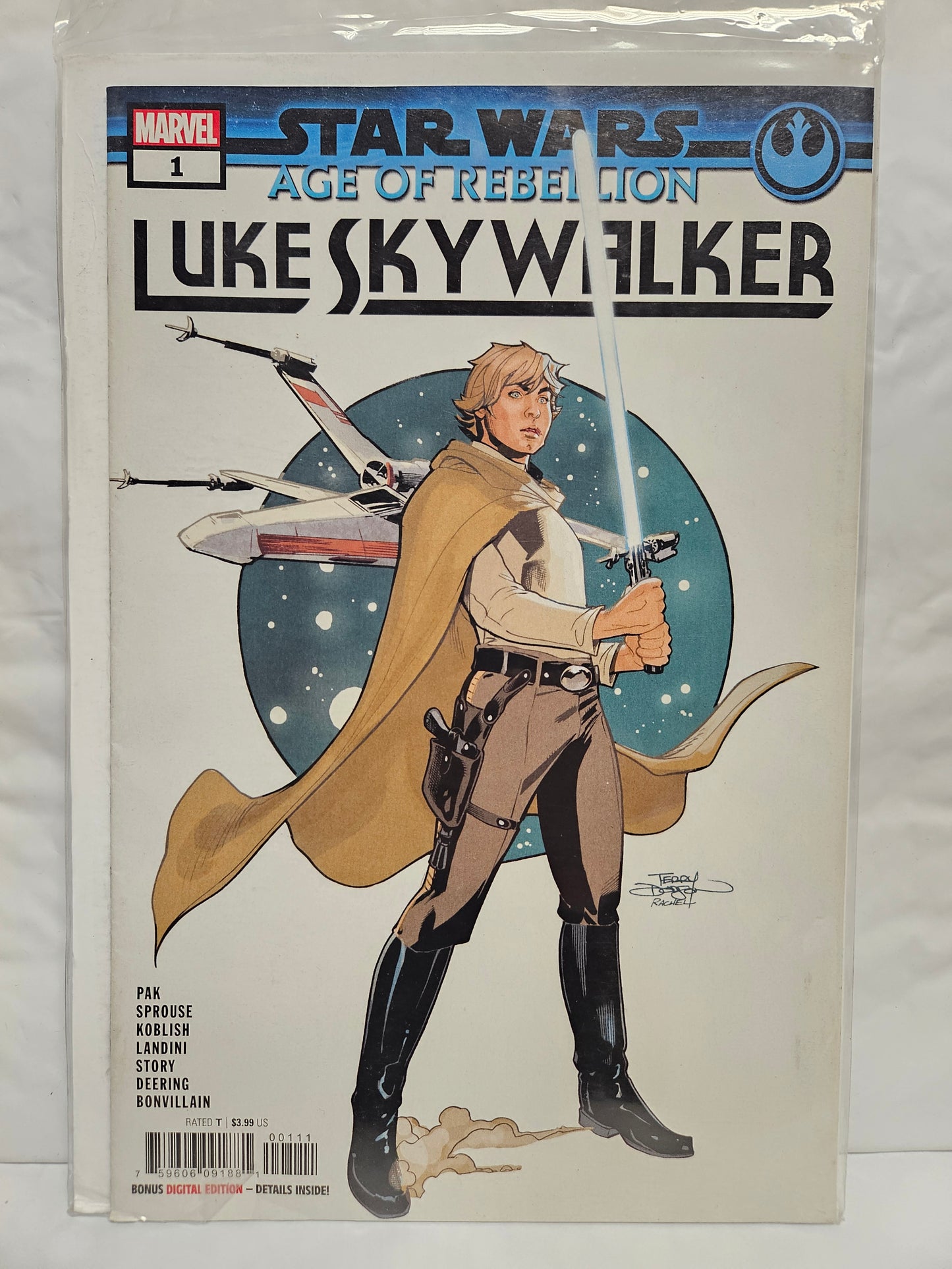 Star Wars: Age of Rebellion - Luke Skywalker #1 (One Shot) 2019 MARVEL COMICS