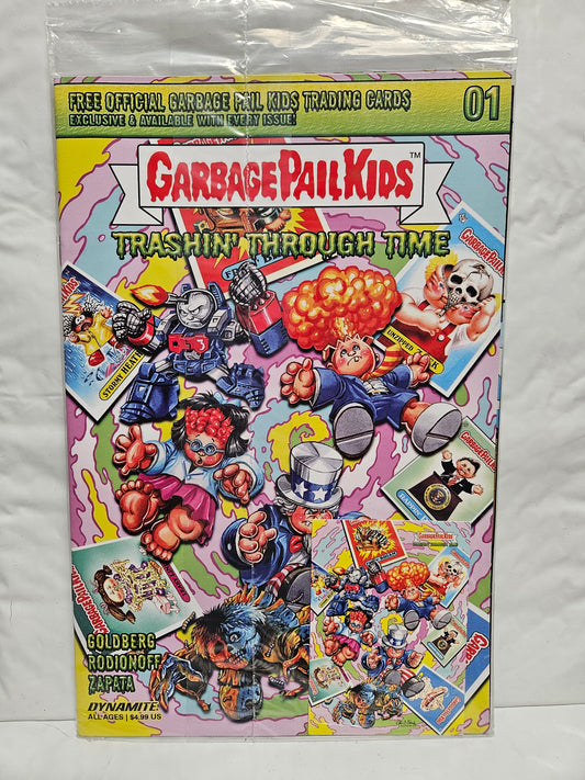 Garbage Pail Kids: Trashin' Through Time #1 2023 w/Trading Card DYNAMITE