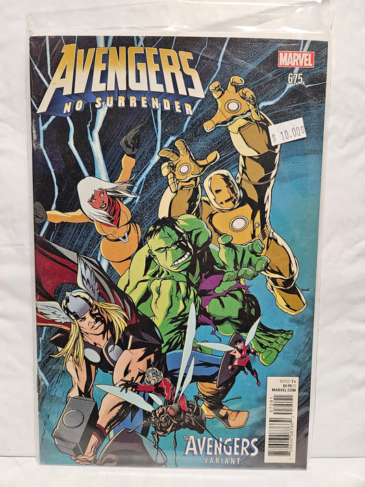 Avengers #675 The Avengers Variant 2018 MARVEL