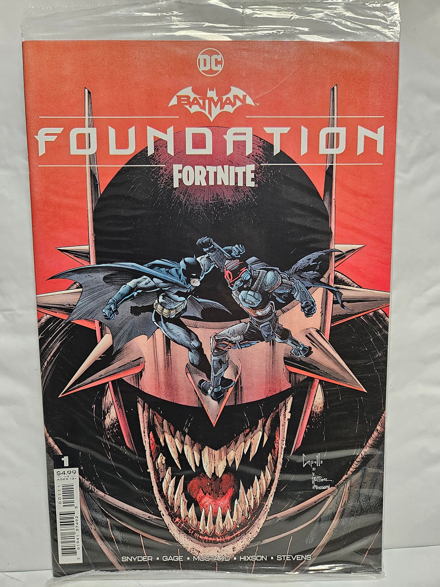 Batman/Fortnite Foundation #1 Sealed Polybag DC