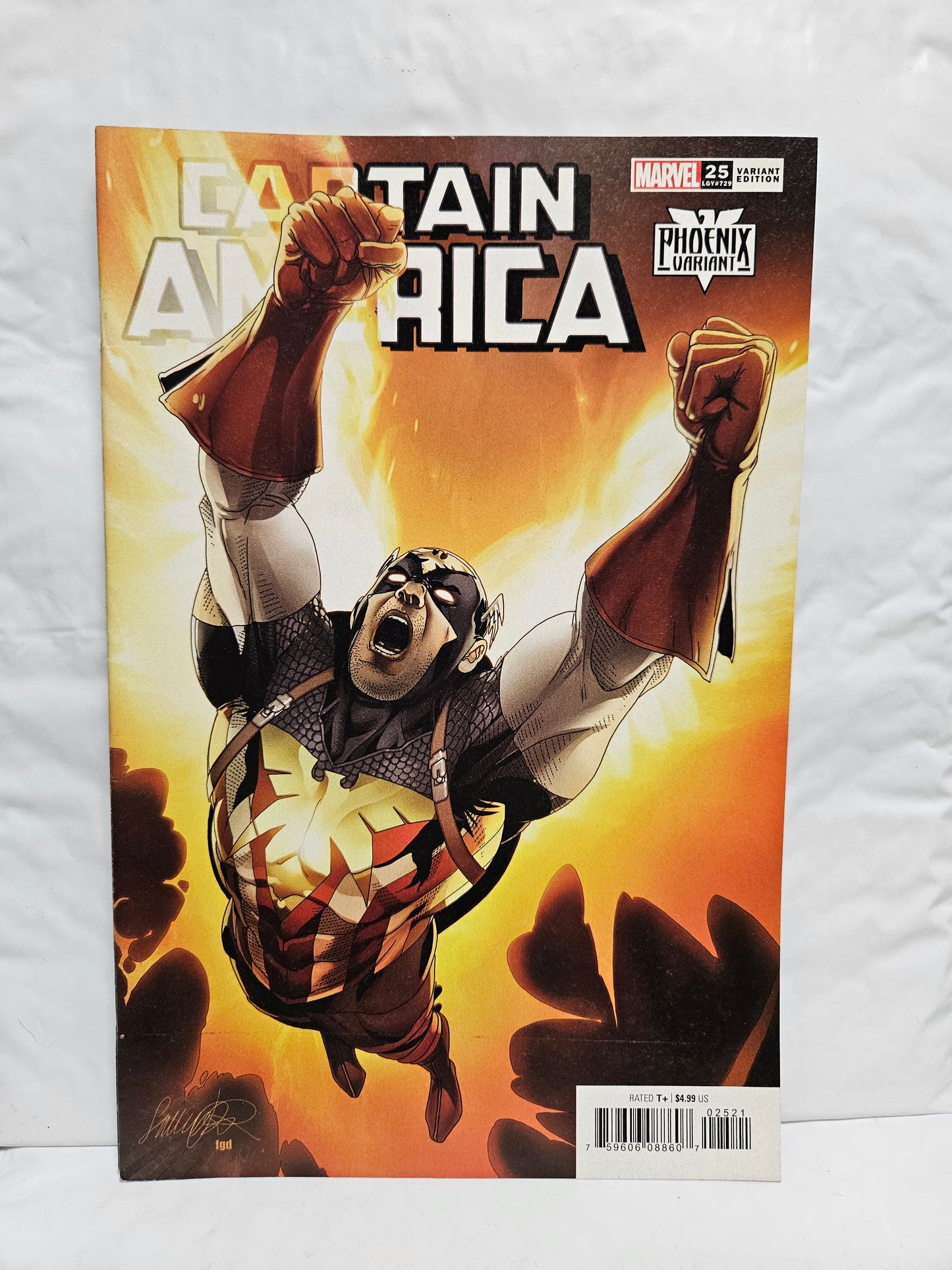 Captain America #25 Phoenix Variant Variant 2021 MARVEL COMICS