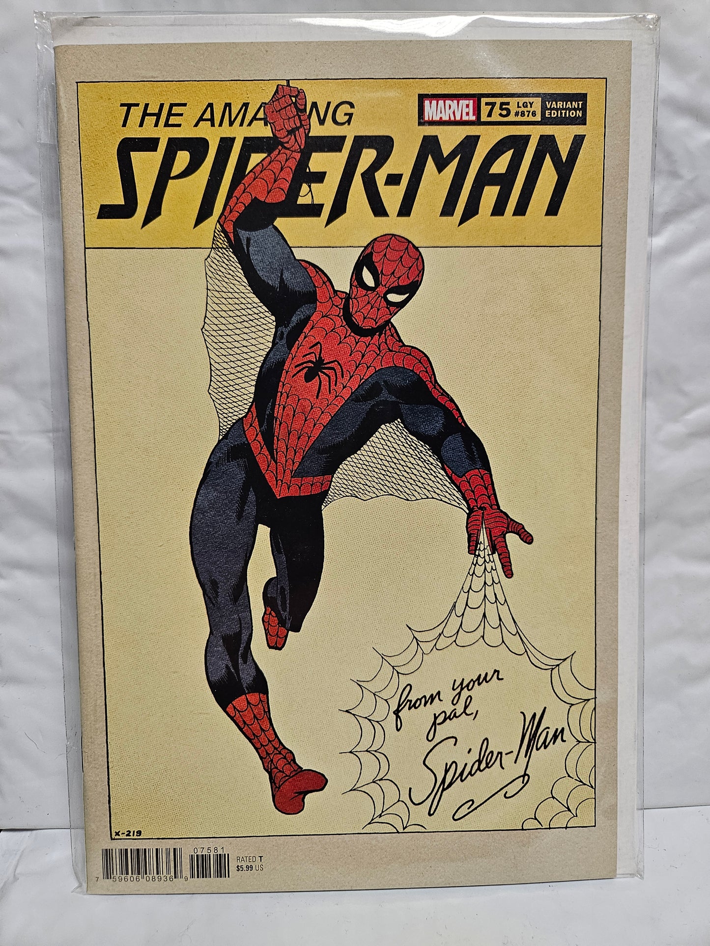 The Amazing Spider-Man #75 Steve Ditko Variant December 2021 MARVEL COMICS