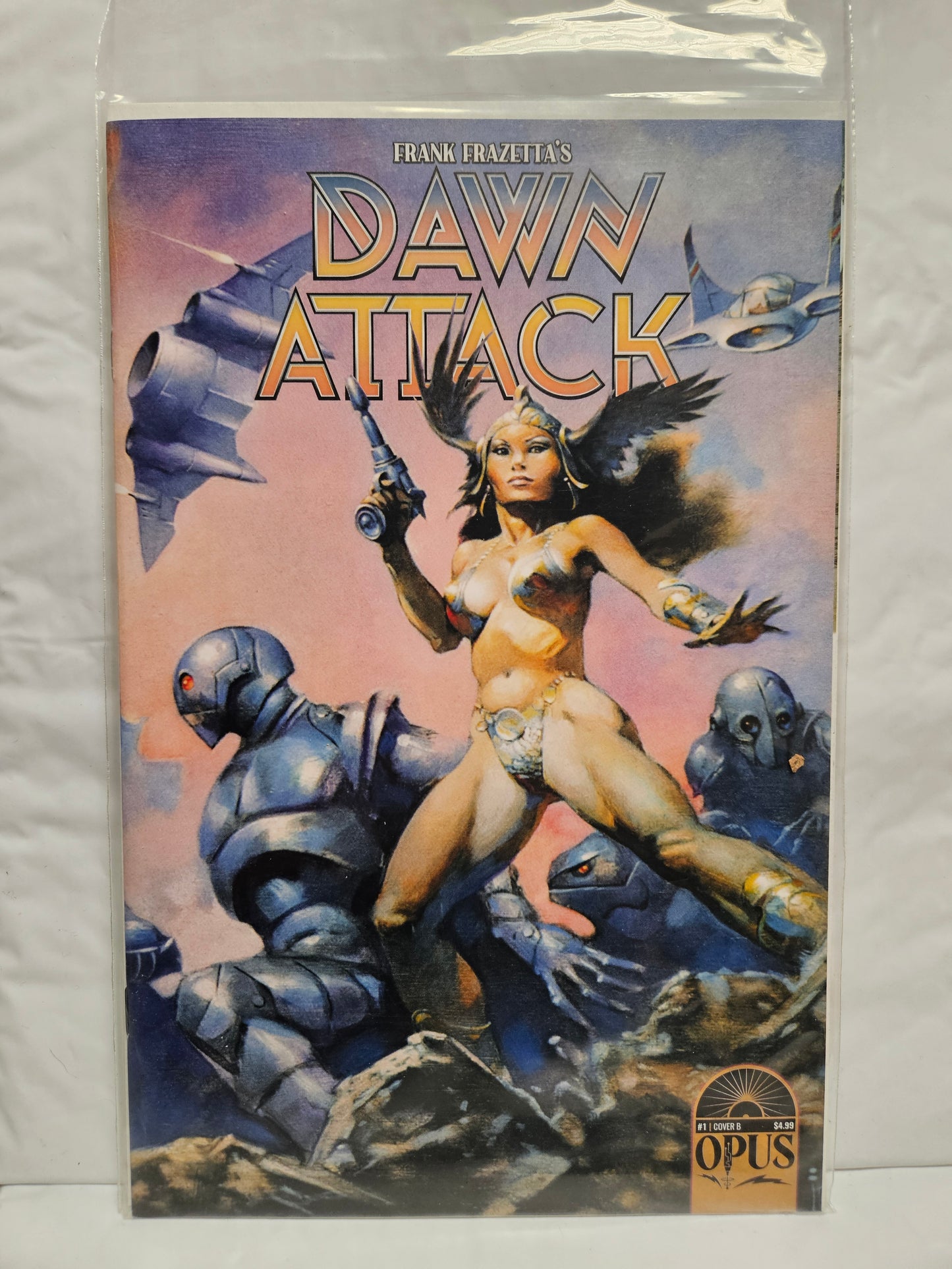 Frank Frazetta's Dawn Attack #1 2022 Cover B OPUS