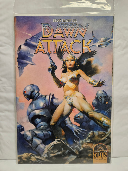 Frank Frazetta's Dawn Attack #1 2022 Cover B OPUS