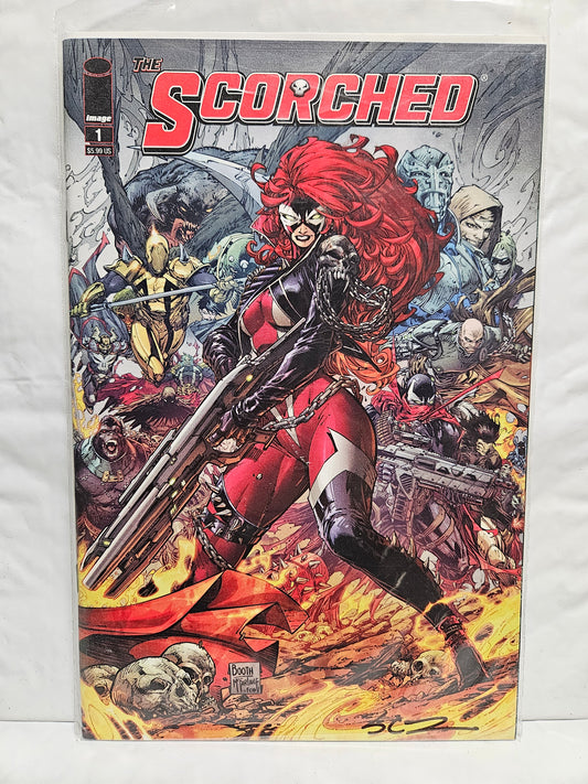 The Scorched #1 2022 Signed/Certified Sean Lewis IMAGE