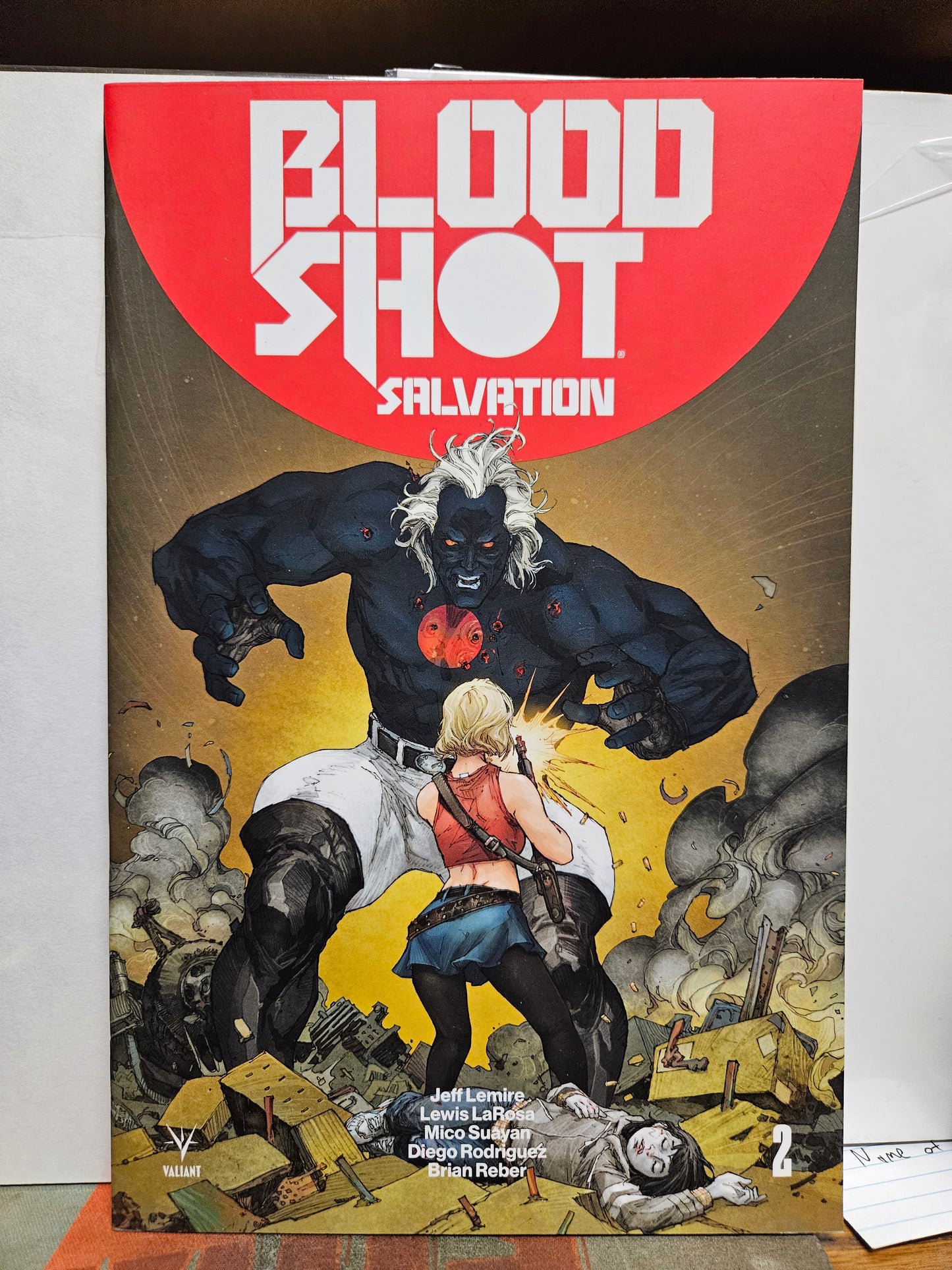 Bloodshot Salvation #2 2017 VALIANT