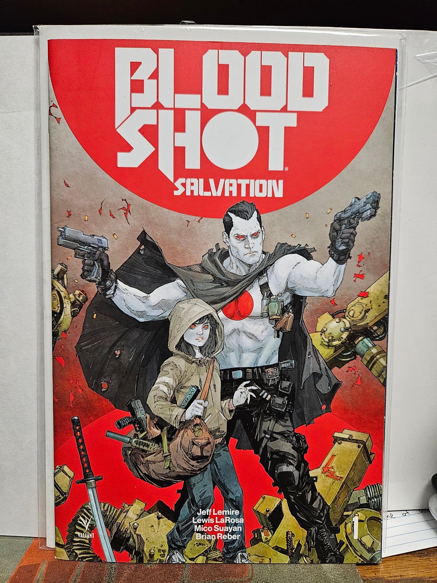Bloodshot Salvation #1 2017 VALIANT