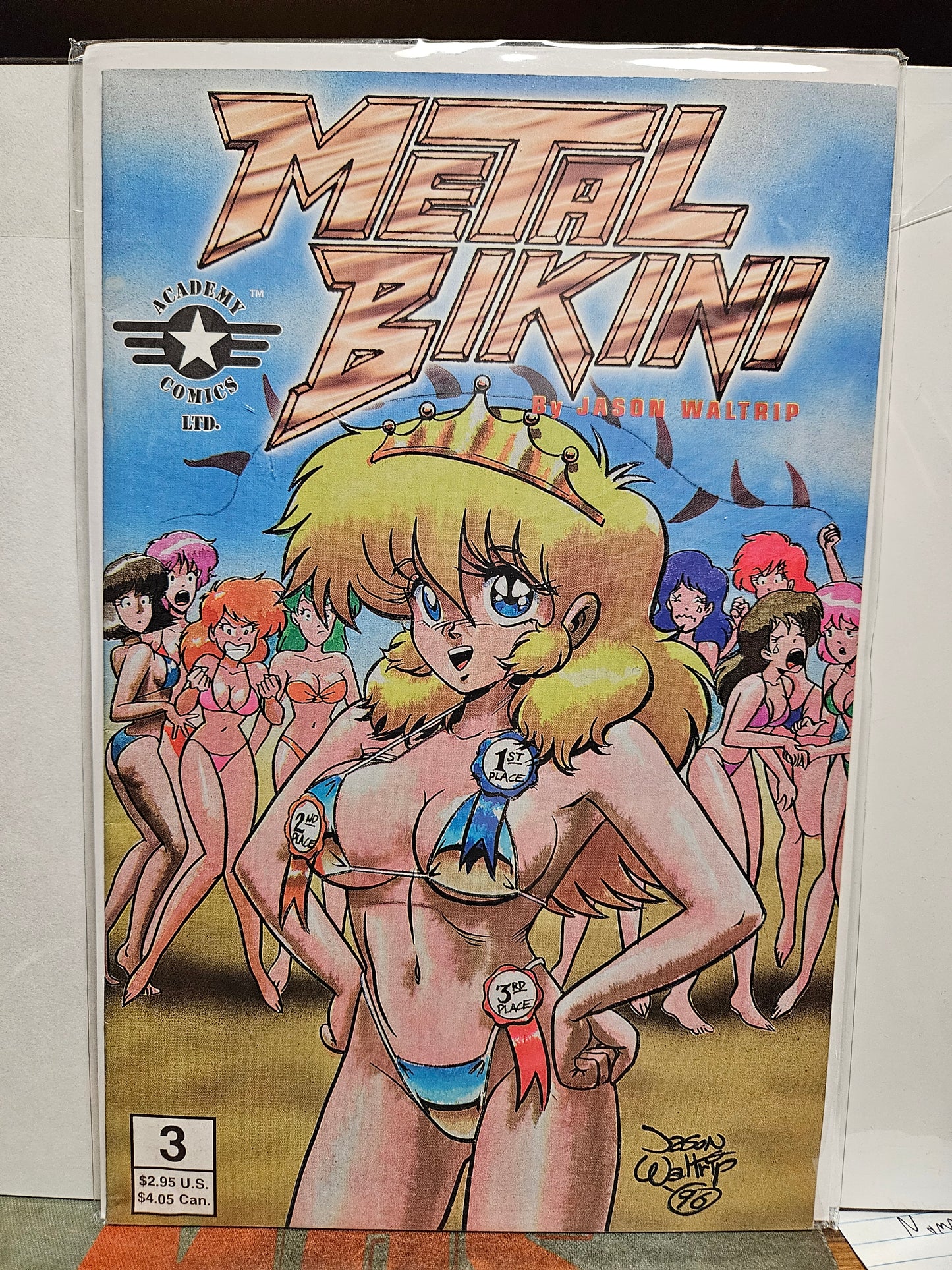 Metal Bikini #3 1996 ACADEMY COMICS