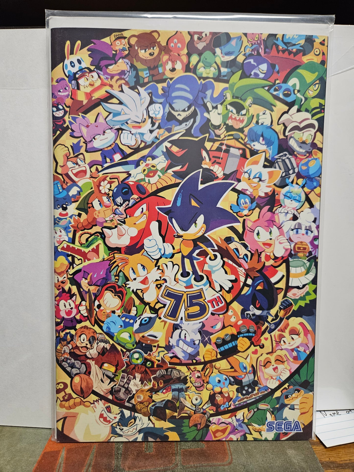 Sonic The Hedgehog #75 Cover RI 2024 First Printing IDW