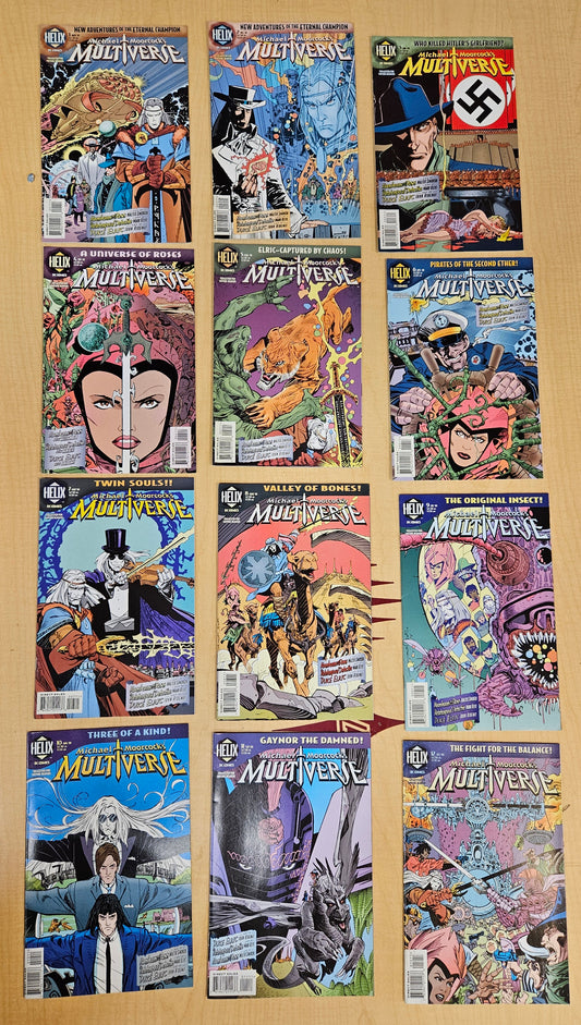 Michael Moorcock's Multiverse #1-12 1997-1998 Complete Series DC COMICS