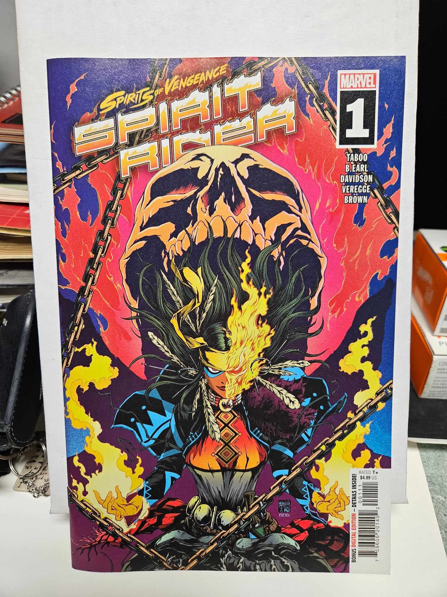 Spirit Of Vengeance: Spirit Rider #1 2021 MARVEL