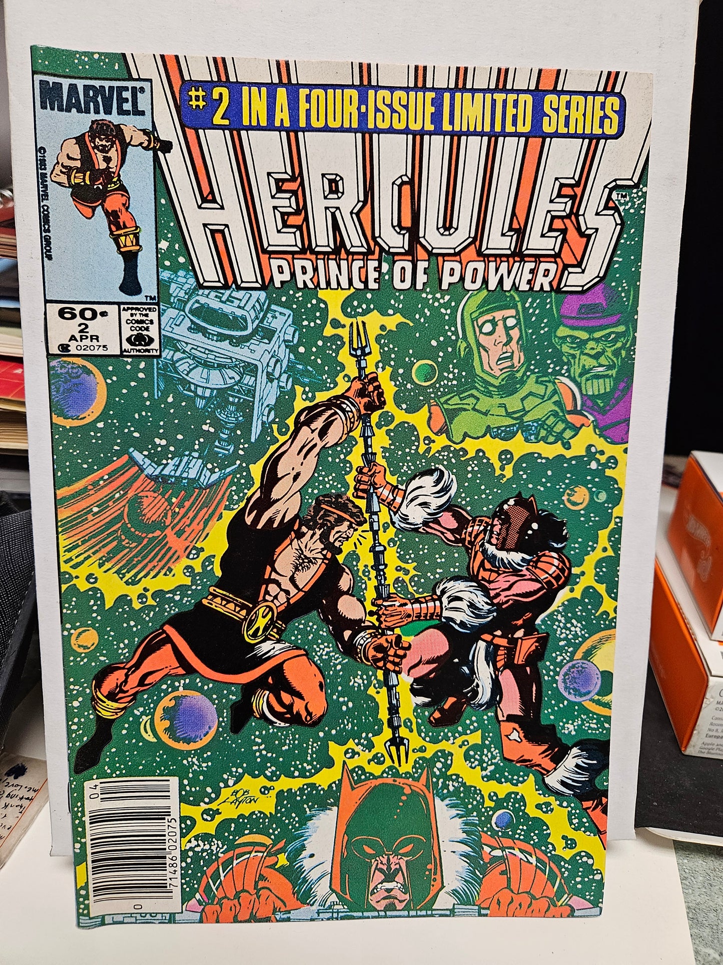 Hercules: Prince Of Power #1-4 Complete Series 1984 MARVEL