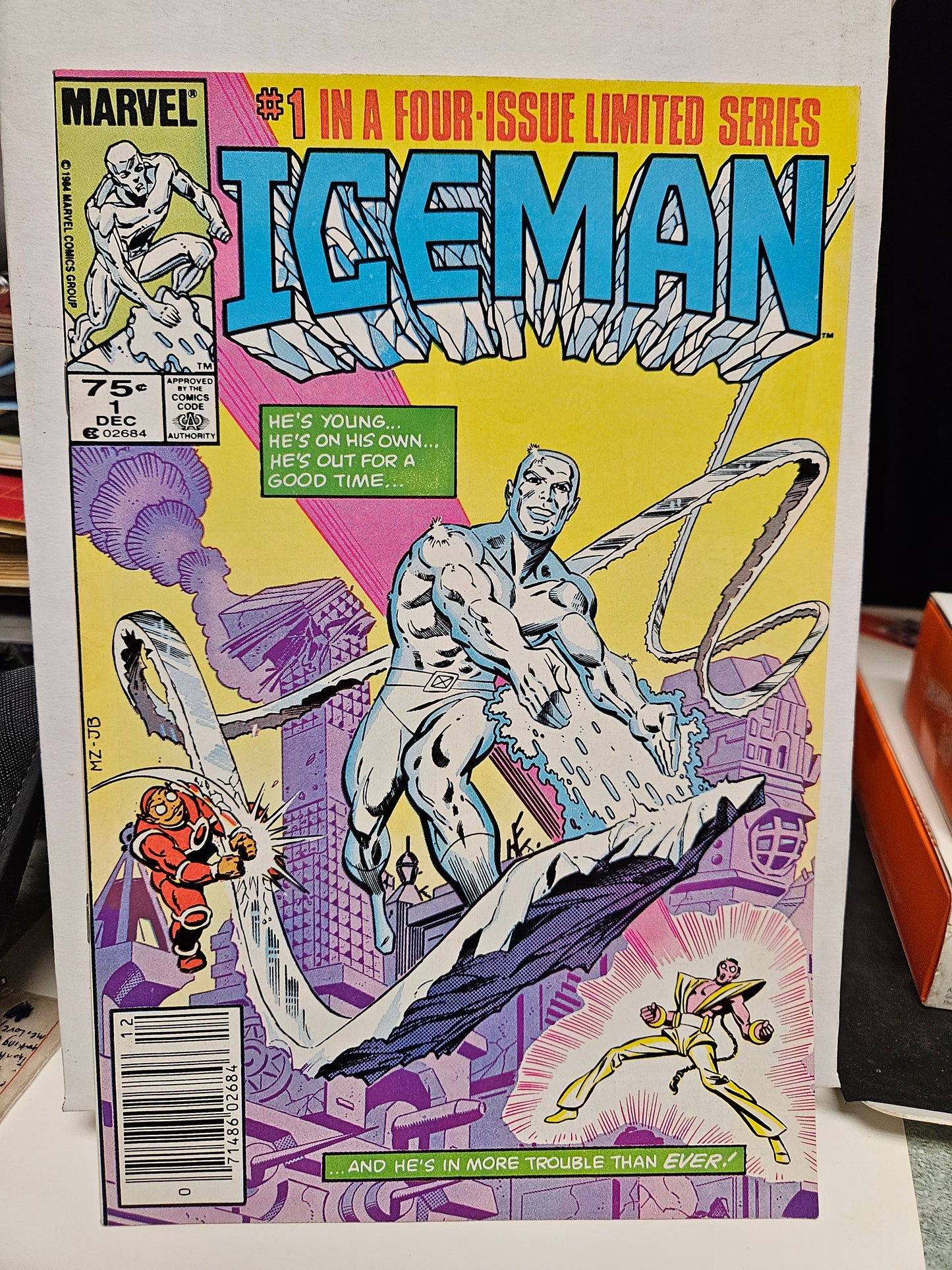 Iceman #1-4 Complete Series 1984 MARVEL