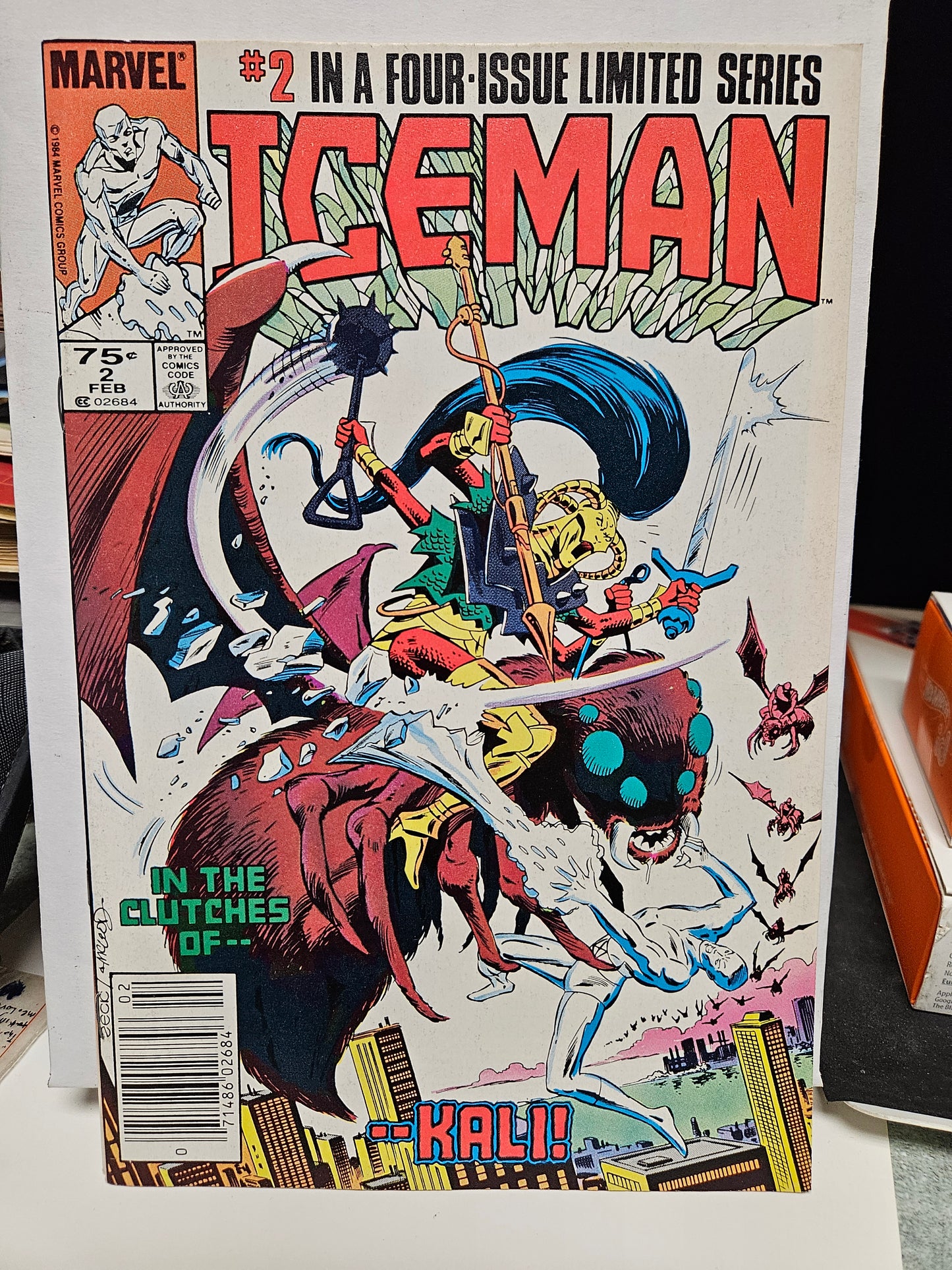 Iceman #1-4 Complete Series 1984 MARVEL