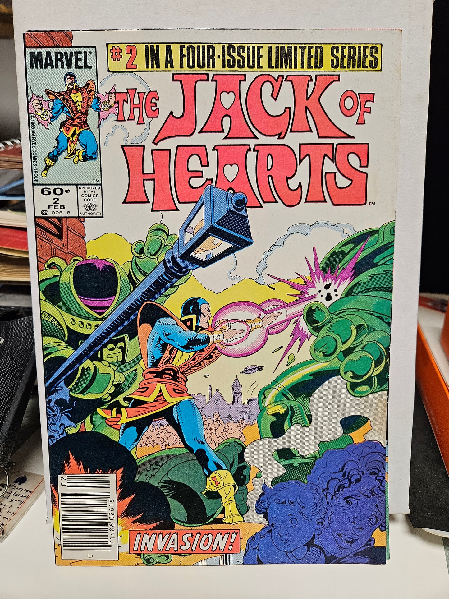 The Jack Of Hearts #1-4 Complete Series 1984 MARVEL