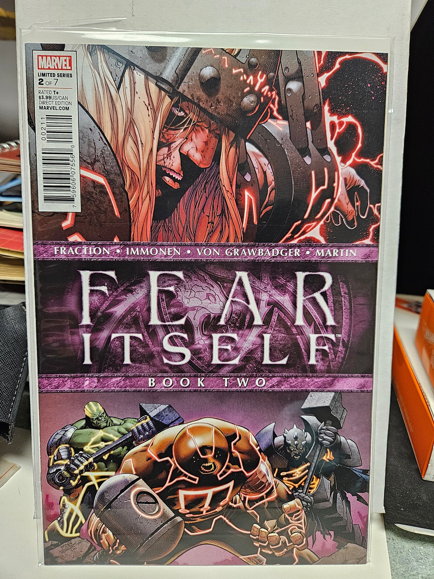 Fear Itself #1-7 2011 Complete Series MARVEL