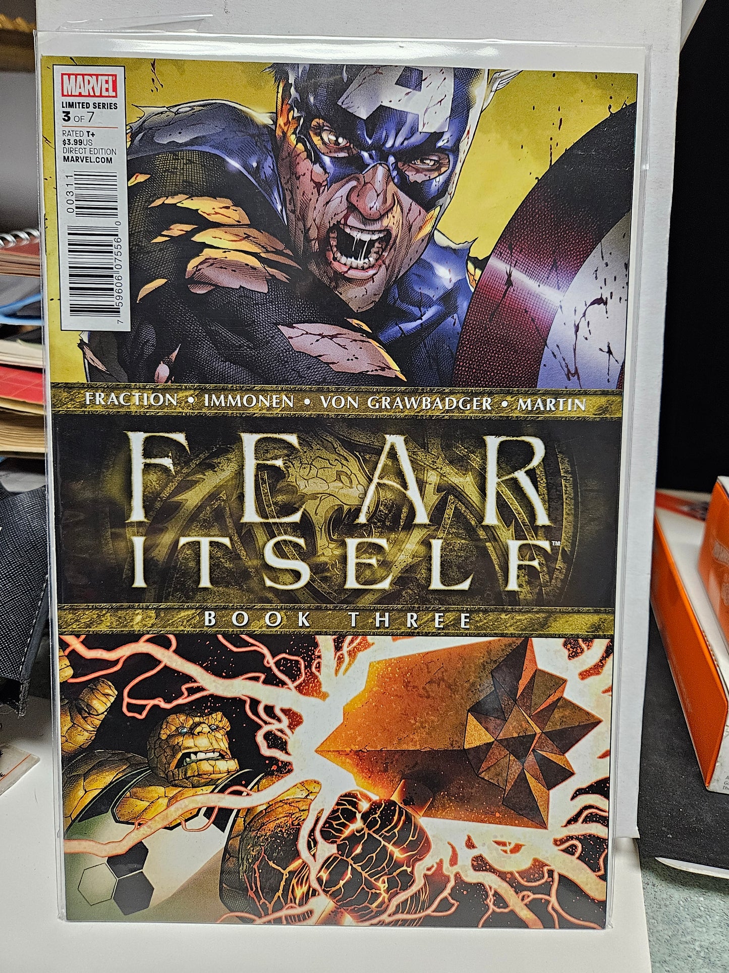 Fear Itself #1-7 2011 Complete Series MARVEL