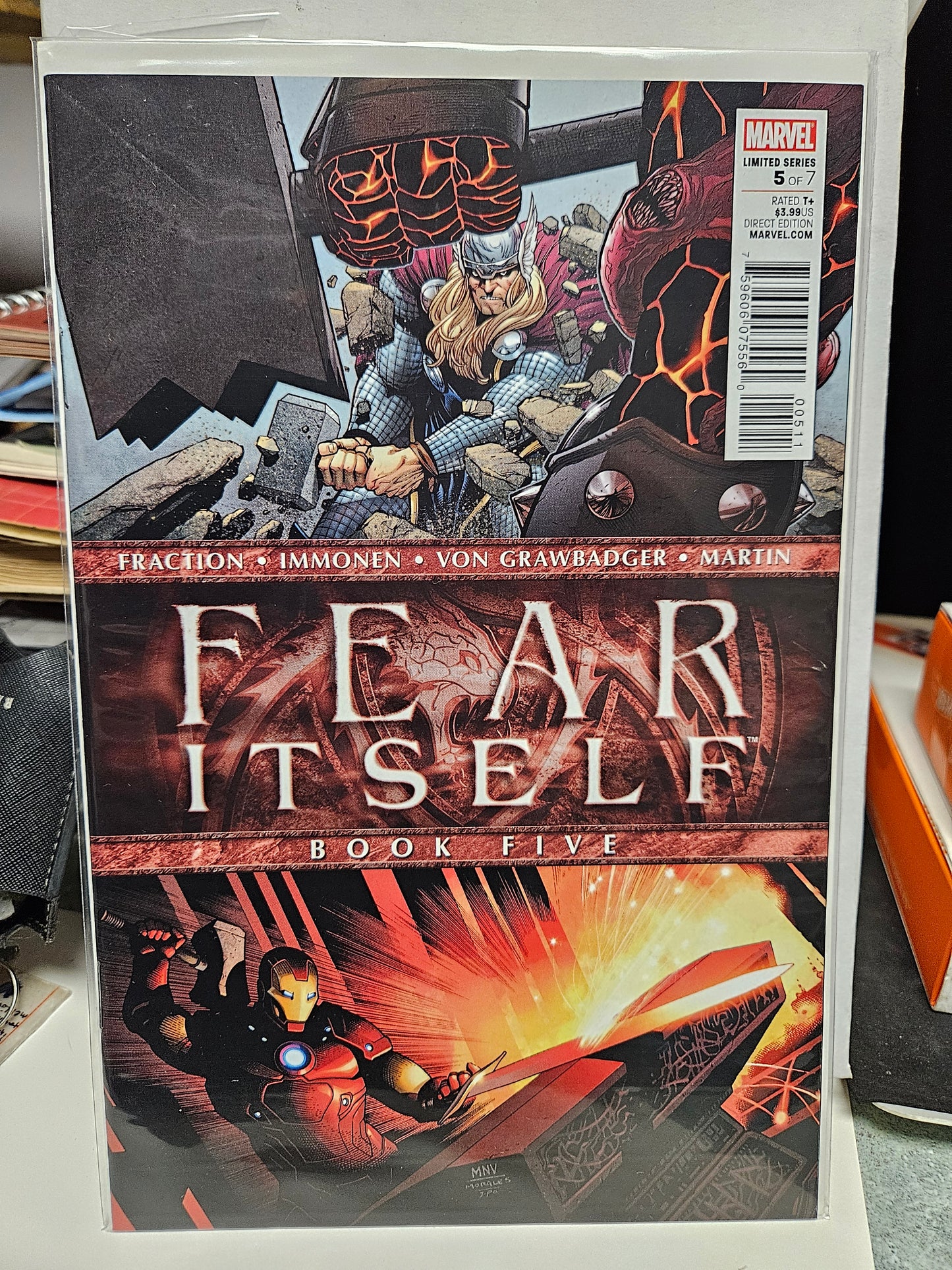 Fear Itself #1-7 2011 Complete Series MARVEL