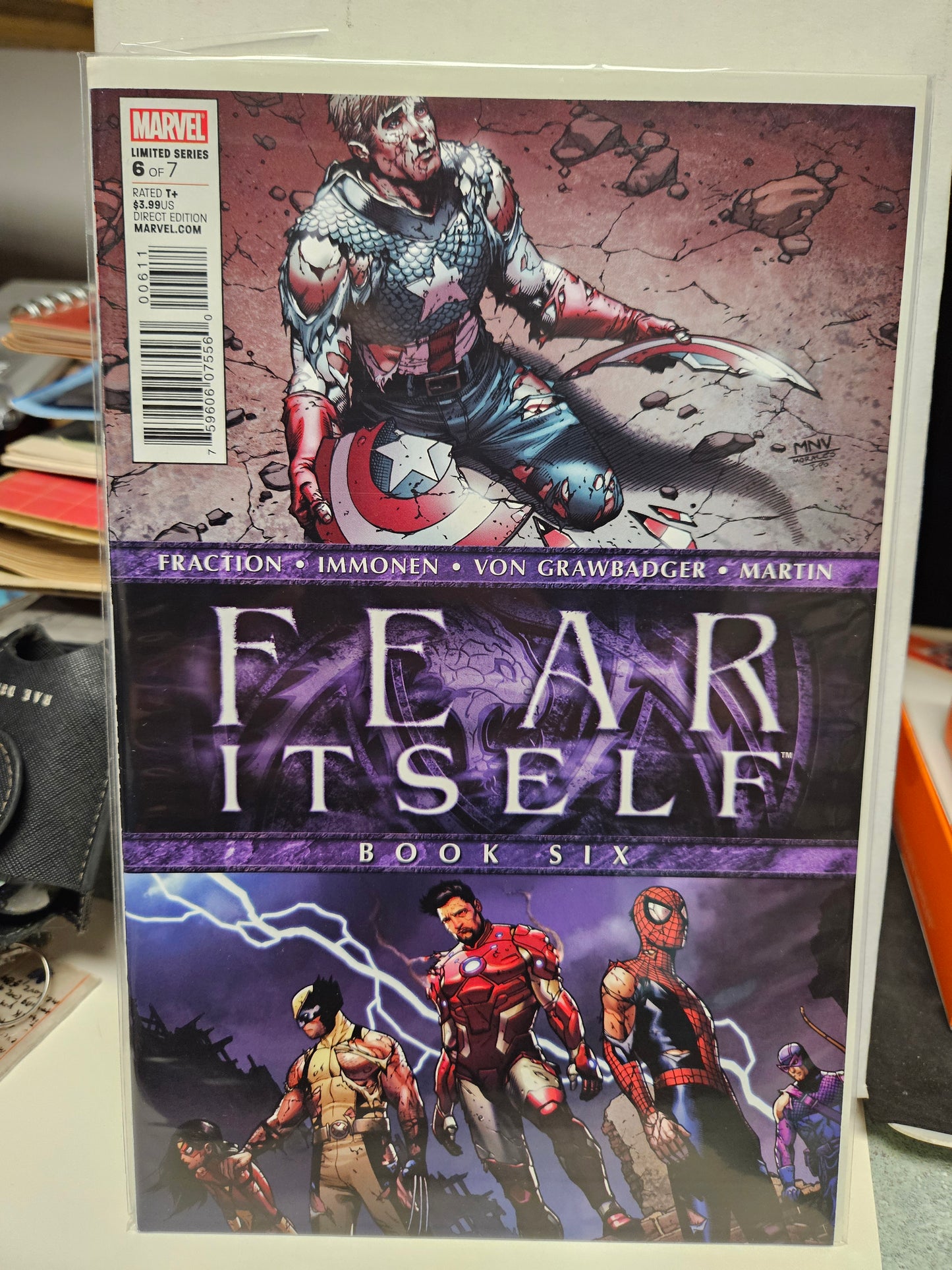 Fear Itself #1-7 2011 Complete Series MARVEL