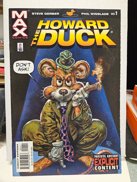 MAX COMICS Howard The Duck #1 2002 MARVEL