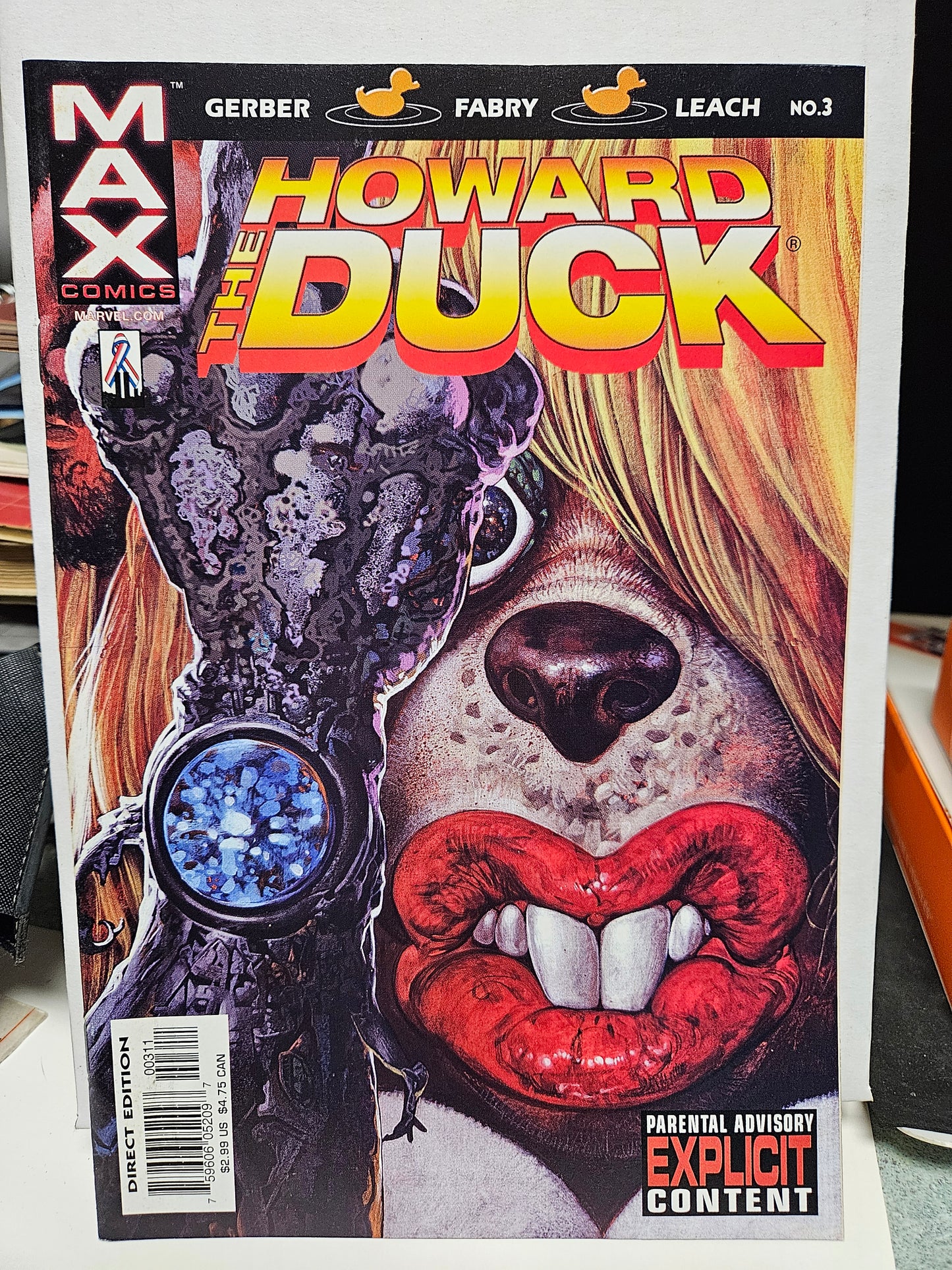 MAX COMICS Howard The Duck #3 2002 MARVEL