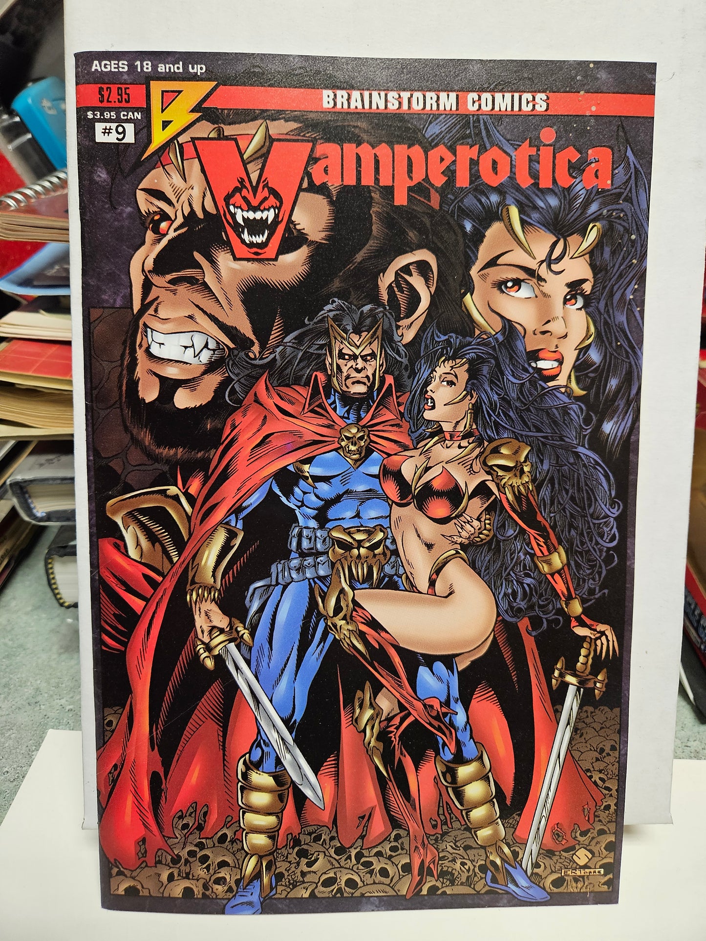 Vamperotica #9 1995 BRAINSTORM COMICS MATURE